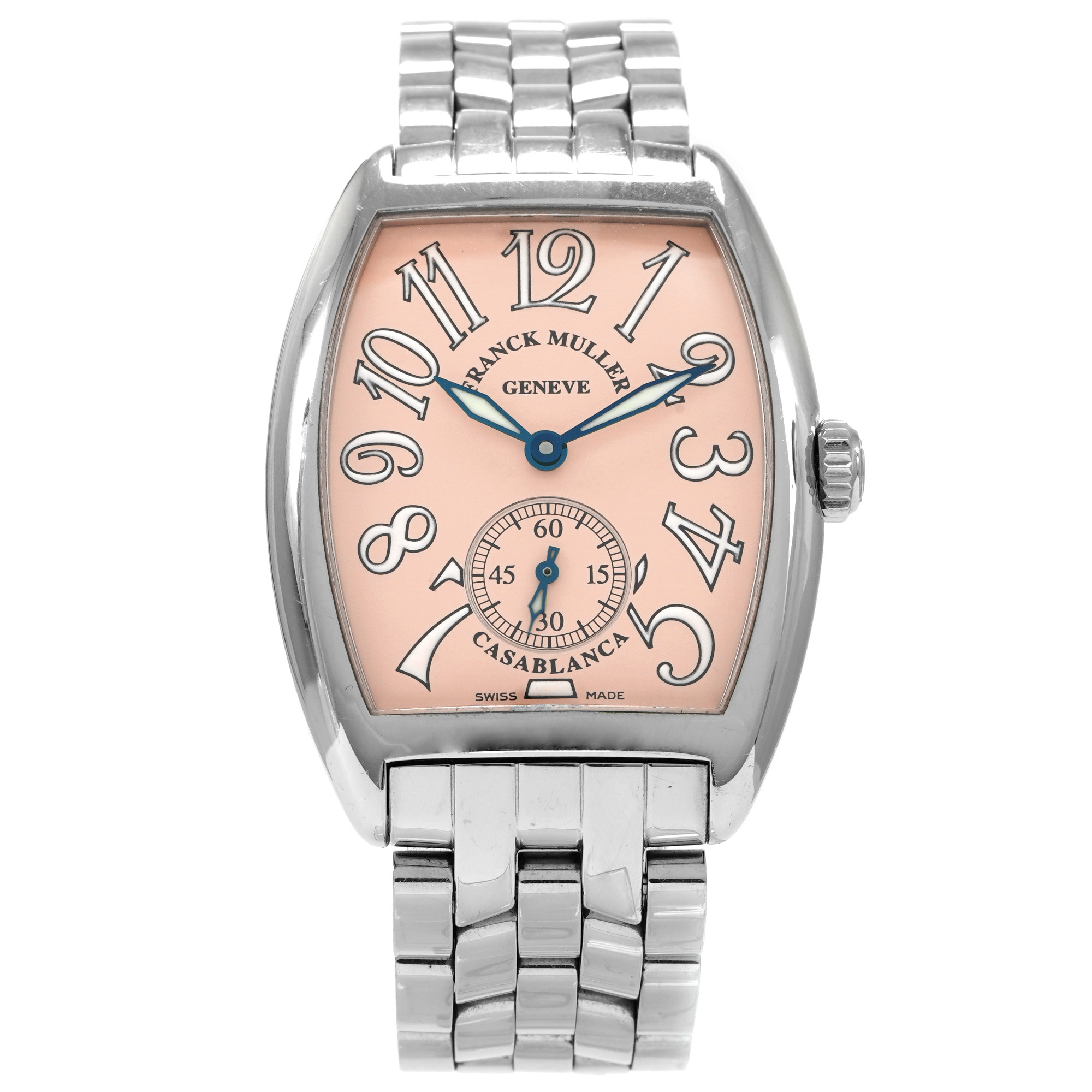 ローズメイ　シャルルマルラン Franck Muller Casablanca 7500S6 *Salmon Dial*- Inventory 5950