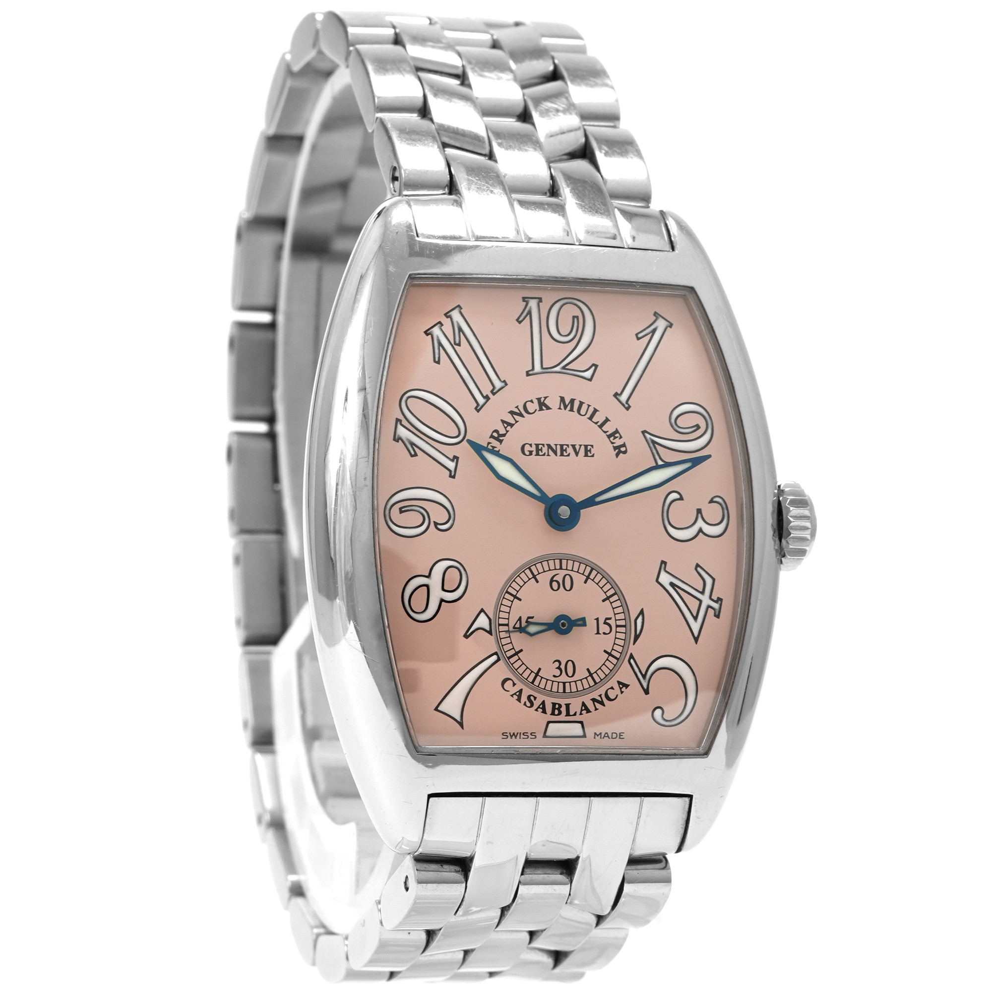 Franck Muller Casablanca 7500S6 *Salmon Dial*- Inventory 5950