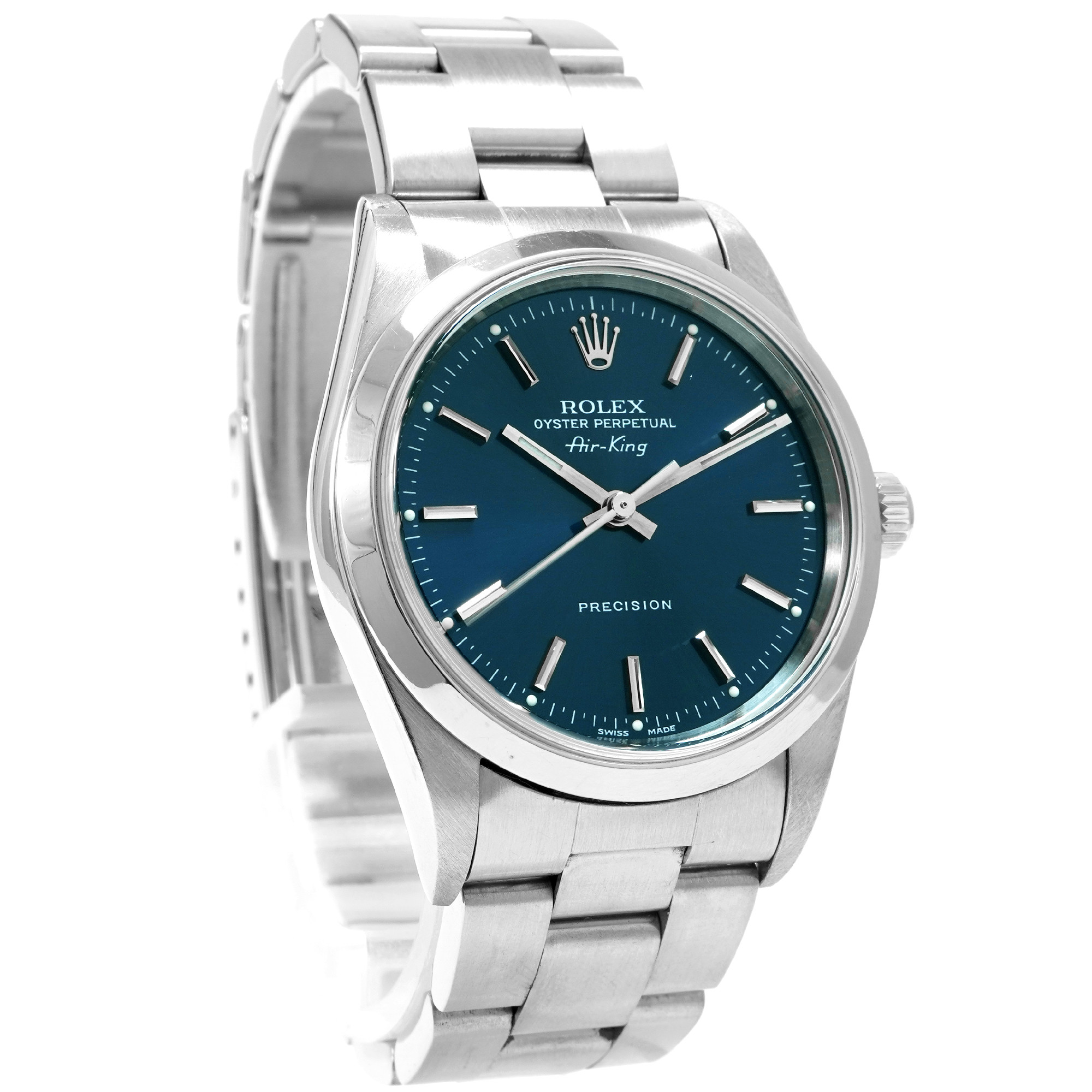 Rolex Air-King 14000 *Blue Dial* - Inventory 5957