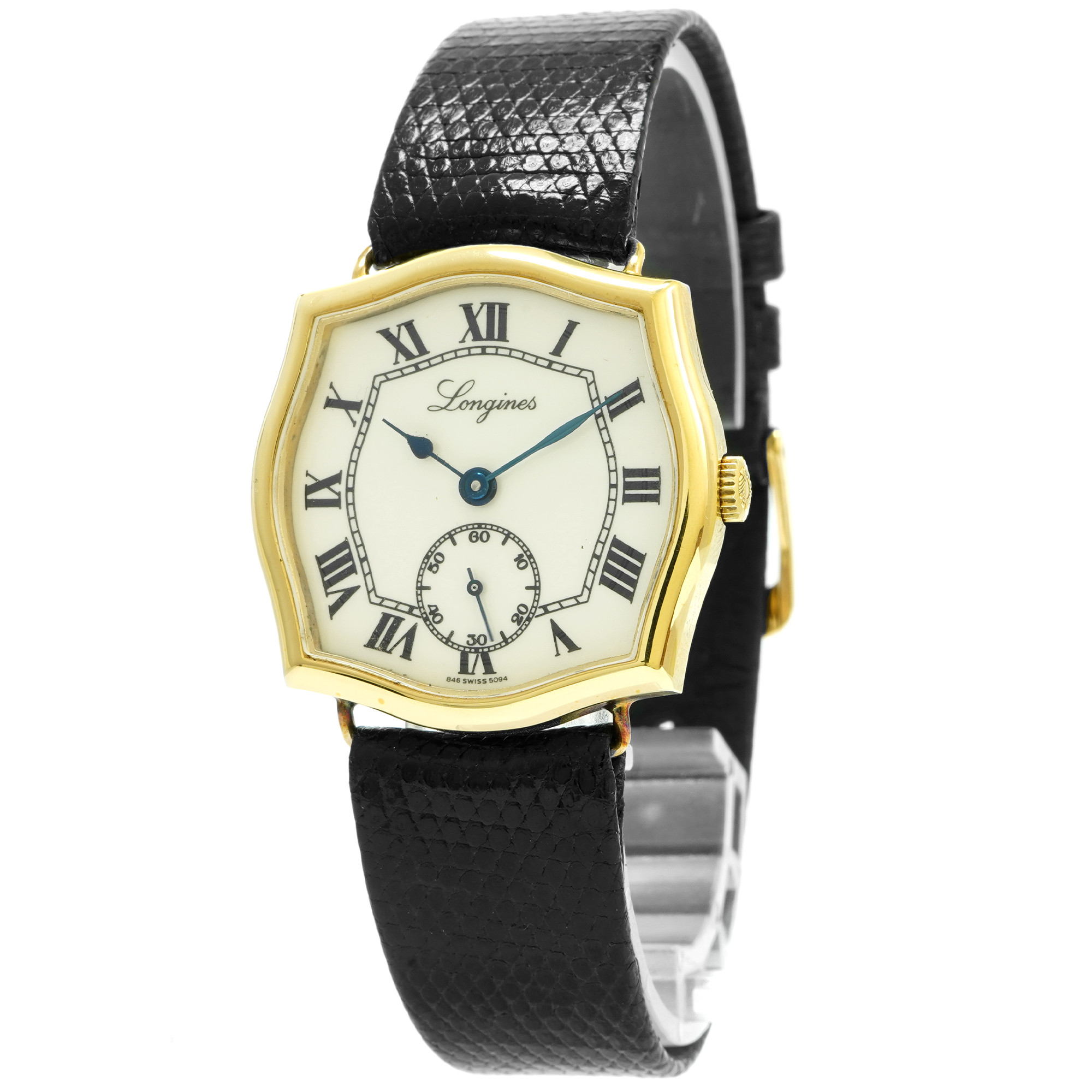シンディ♪1960.Classic Longines Sympathie Shield Case 846.5094 *Vintage 1969* - Inventory