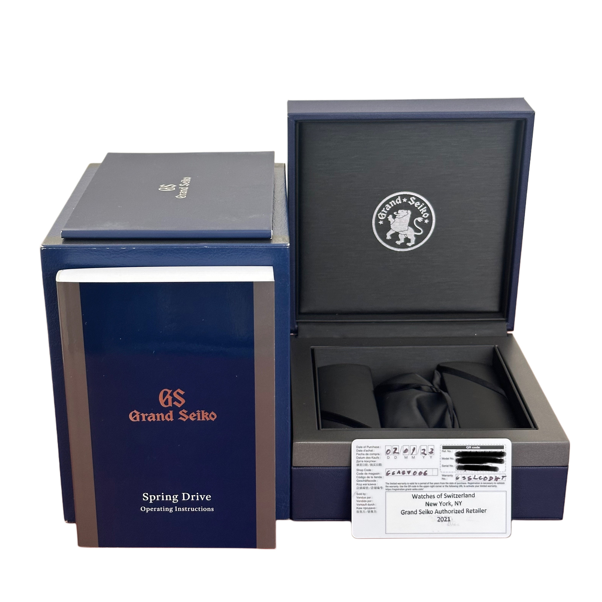 Grand Seiko Heritage Collection Shunbun SBGA413 *2022* - Inventory 6147