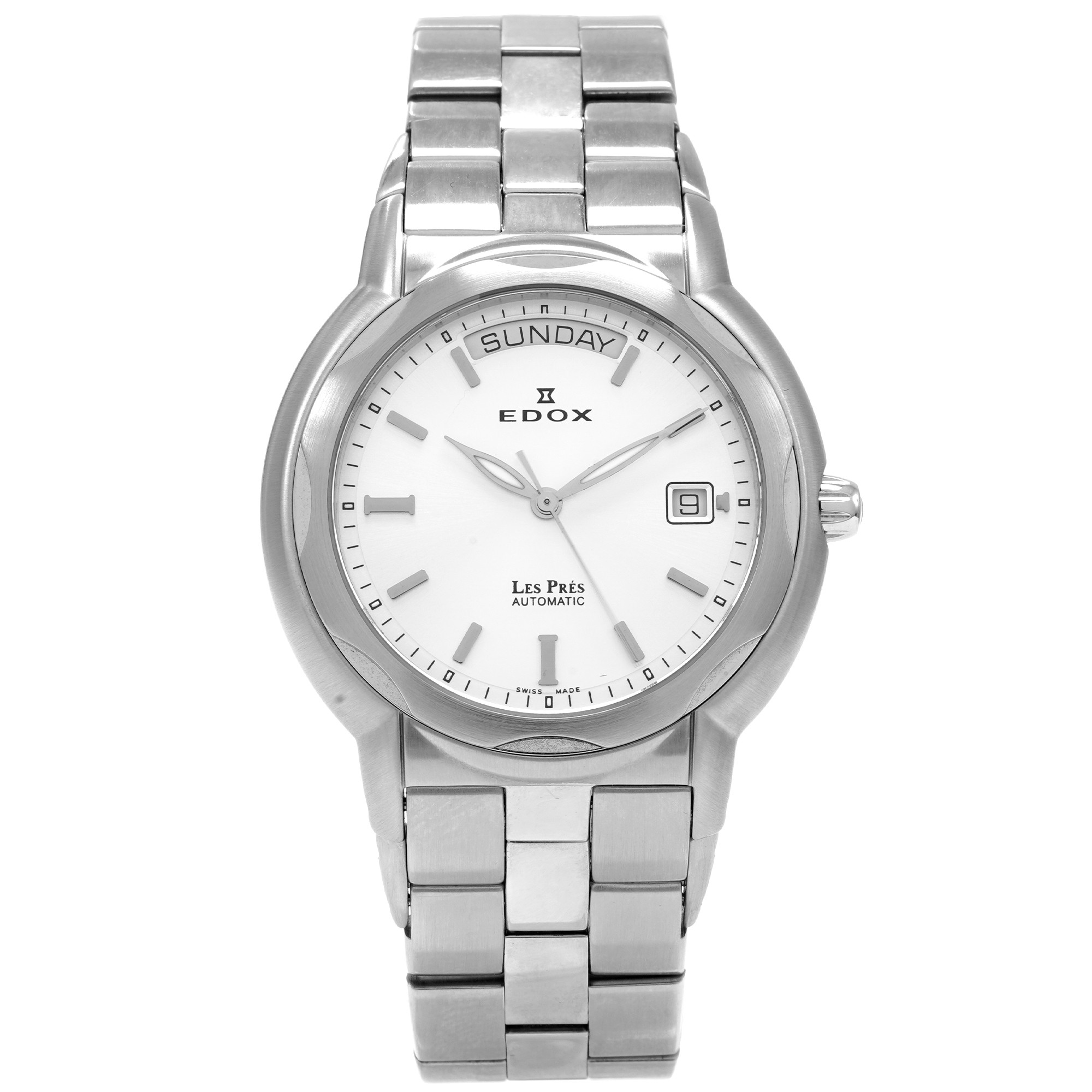 Edox Les Pres Automatic Day Date 83001 - Inventory 6184