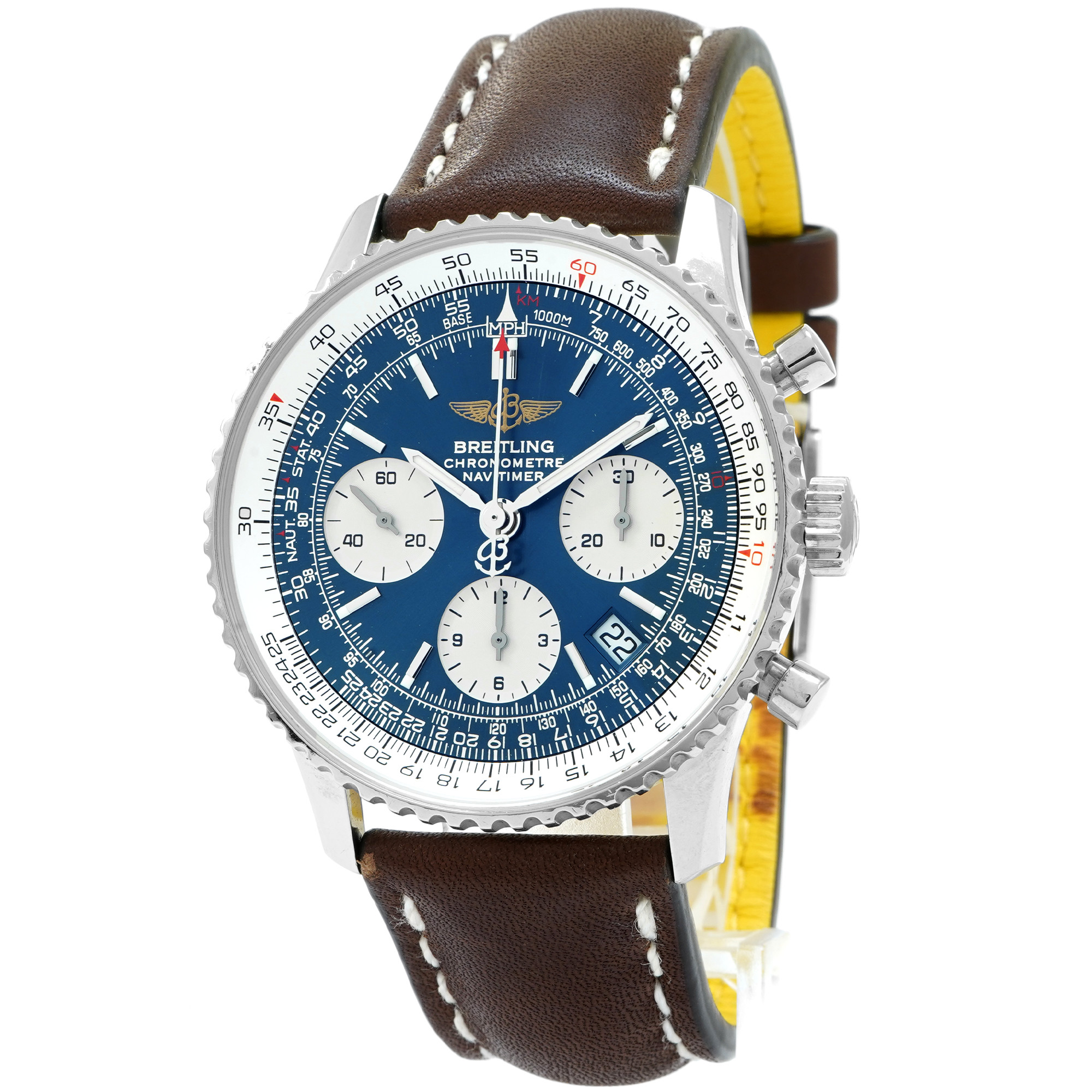 Breitling Navitimer 41mm *Blue Dial* A23322 - Inventory 6154
