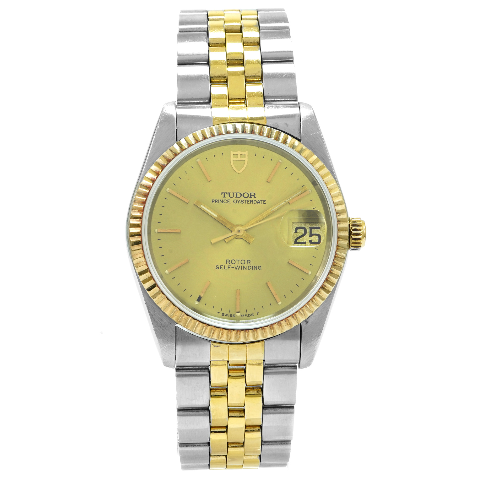 703様 Tudor Prince OysterDate 74033 - Inventory 6136 - DelrayWatch.com