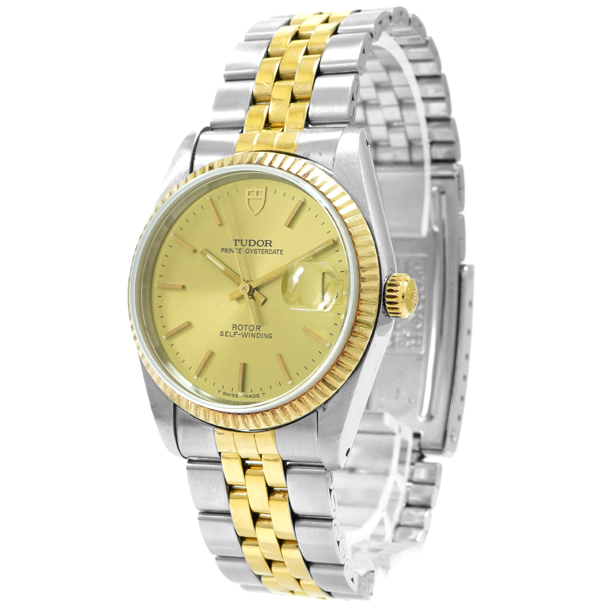 703様 Tudor Prince OysterDate 74033 - Inventory 6136 - DelrayWatch.com