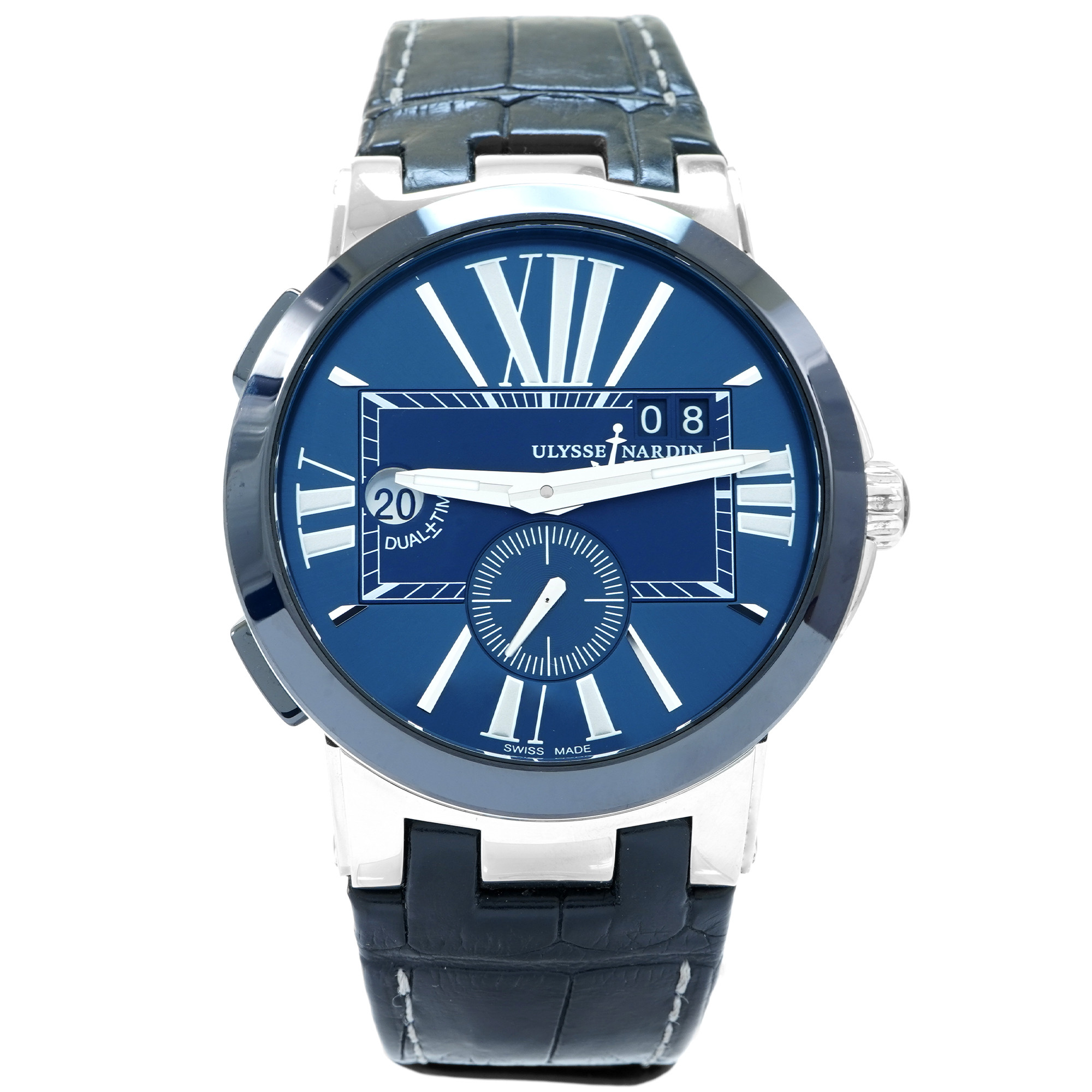 Ulysse Nardin Executive Dual Time 243-00 *Blue* - Inventory 6190
