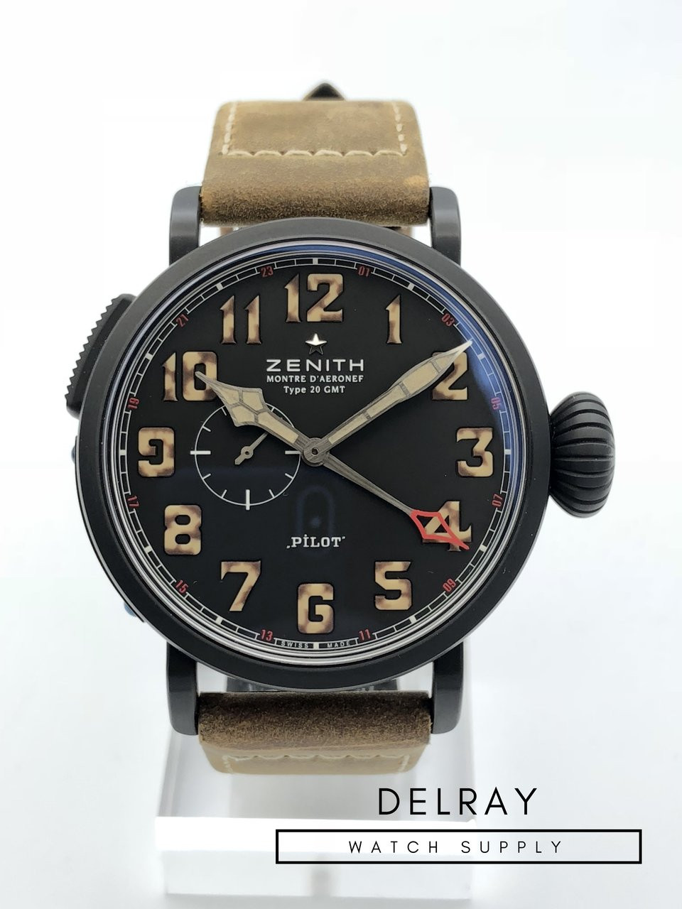 Zenith Pilot Montre d Aeronef Type 20 GMT 1903 *Limited Edition