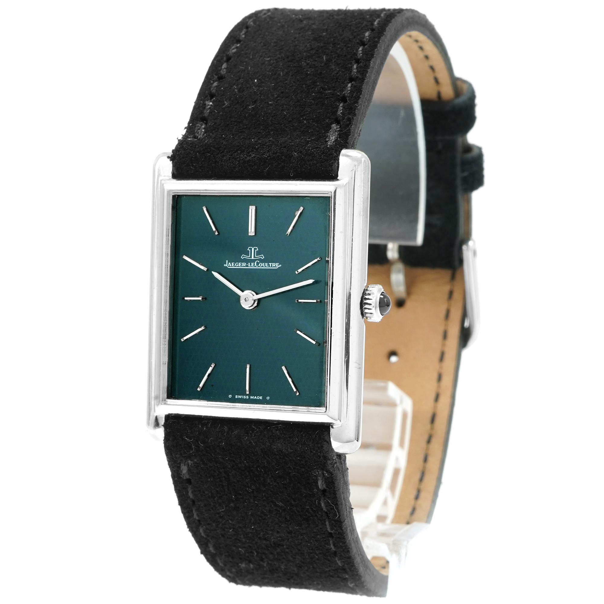 Jaeger LeCoultre Tank  *Blue Dial**White Gold* 6029.22 - Inventory 6197