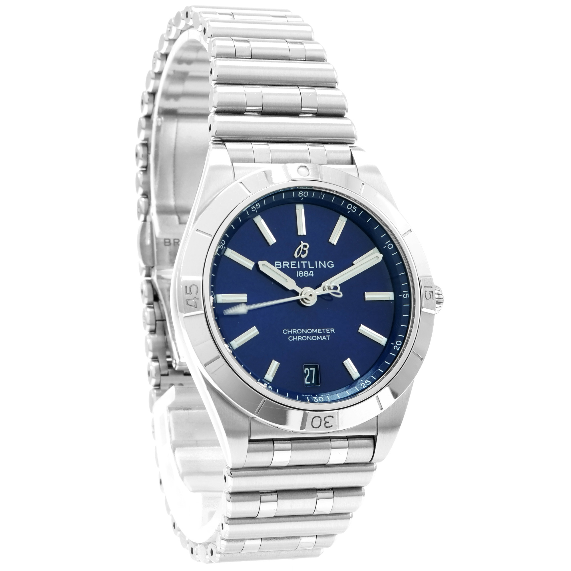 Breitling Chronomat Automatic 36 A10380 *Blue Dial* - Inventory 6253