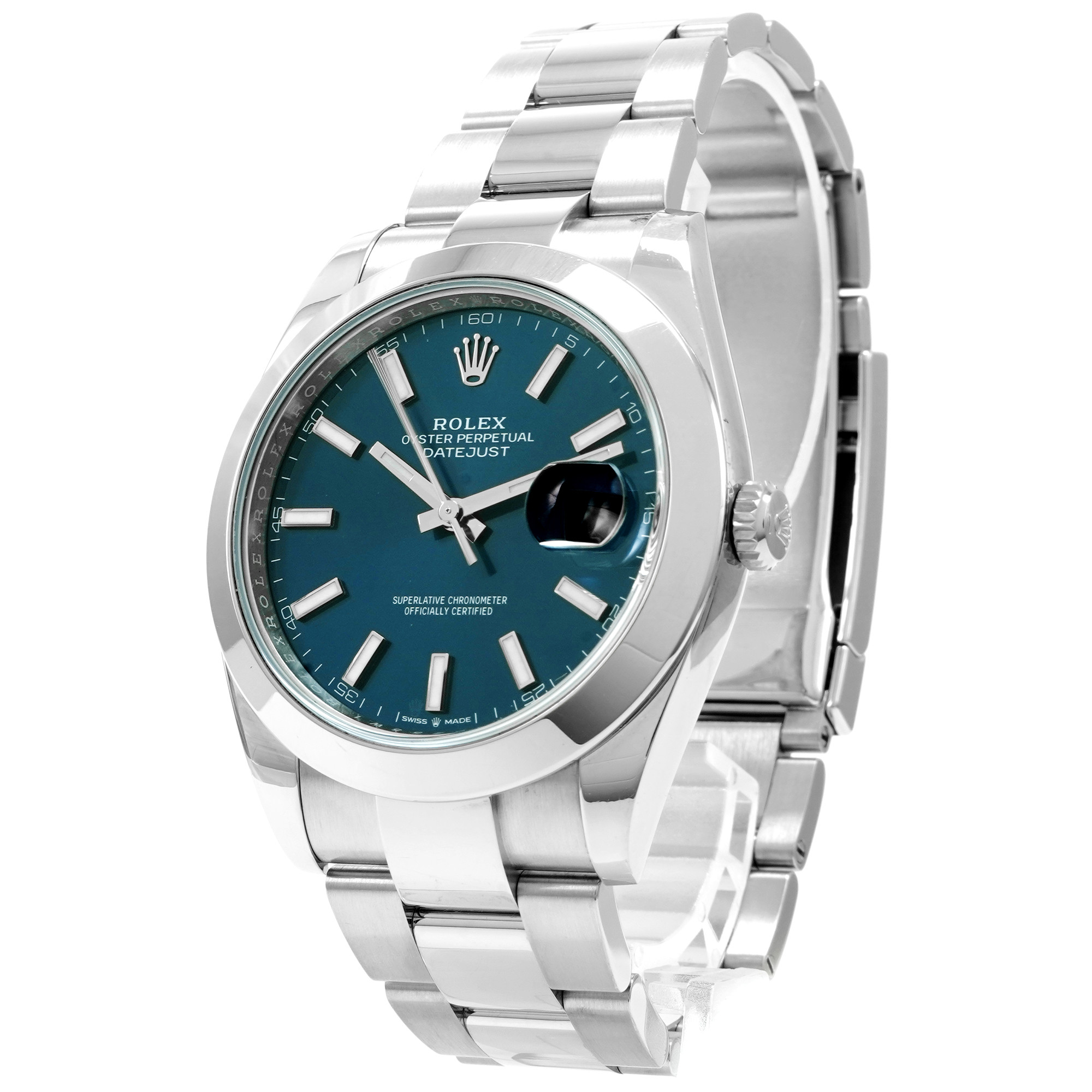 Rolex Datejust 41 126300 *Blue Dial* - Inventory 6239