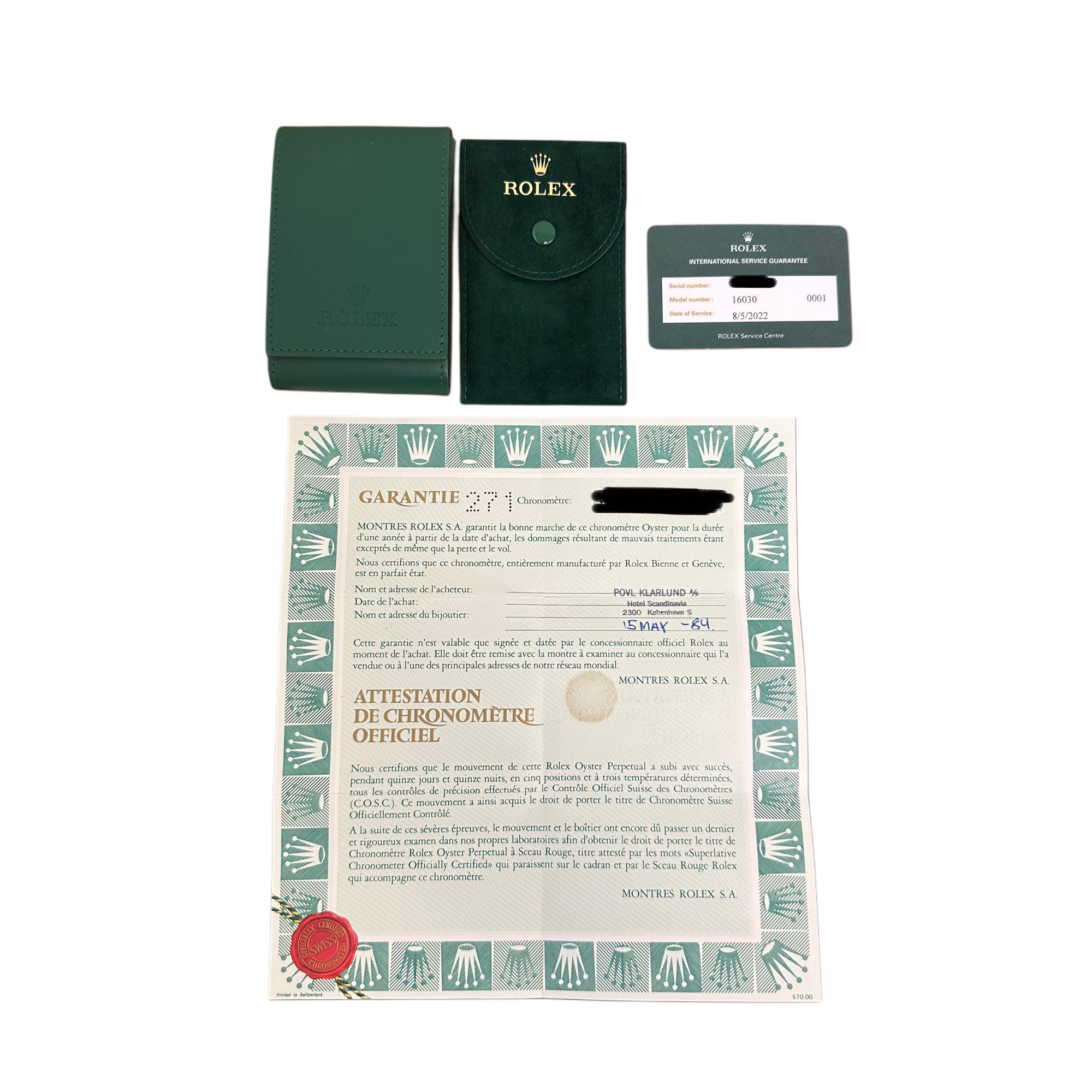 Rolex Datejust 36 16030 - Inventory 6272