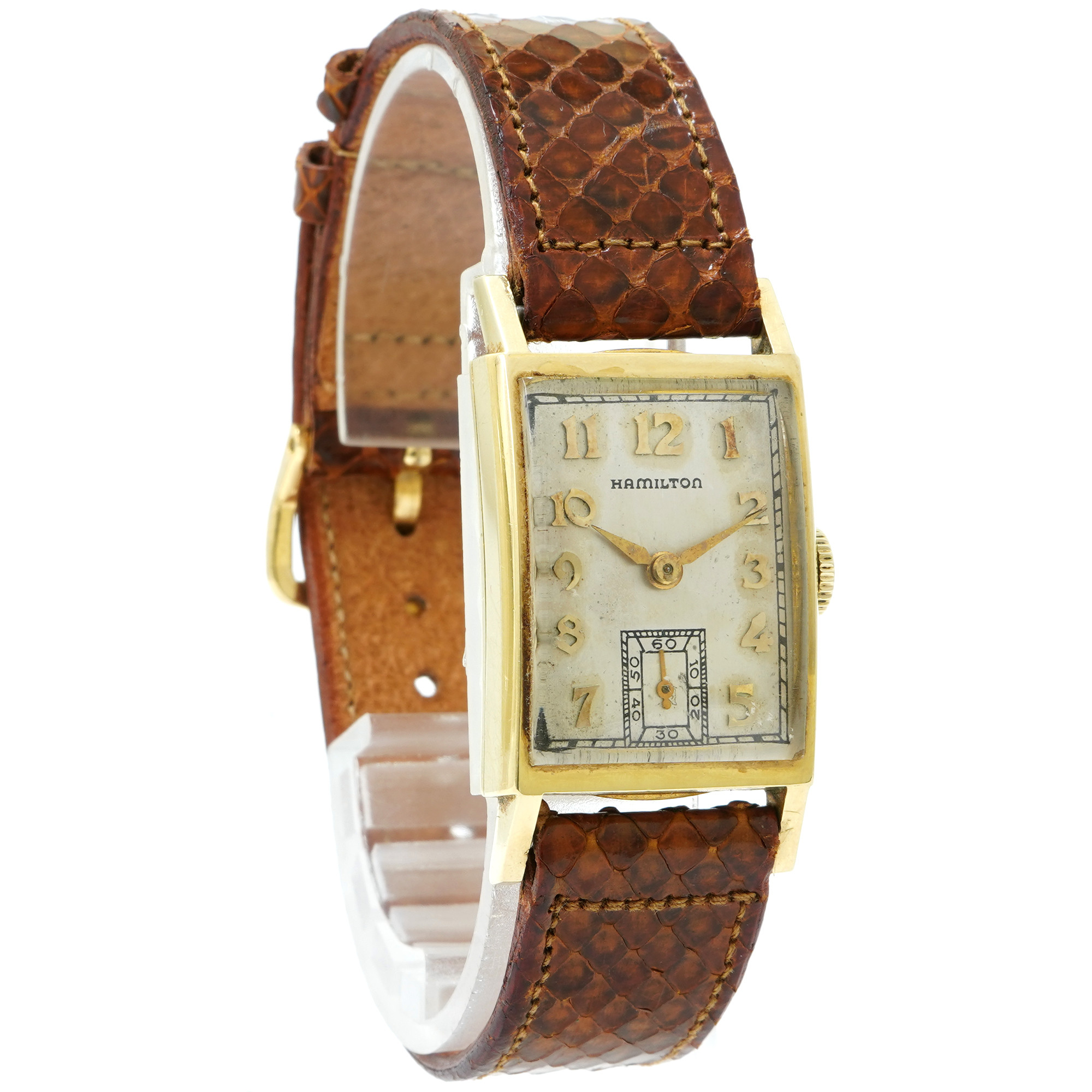 Hamilton Brock 1948 *14k* *Vintage* - Inventory 6182