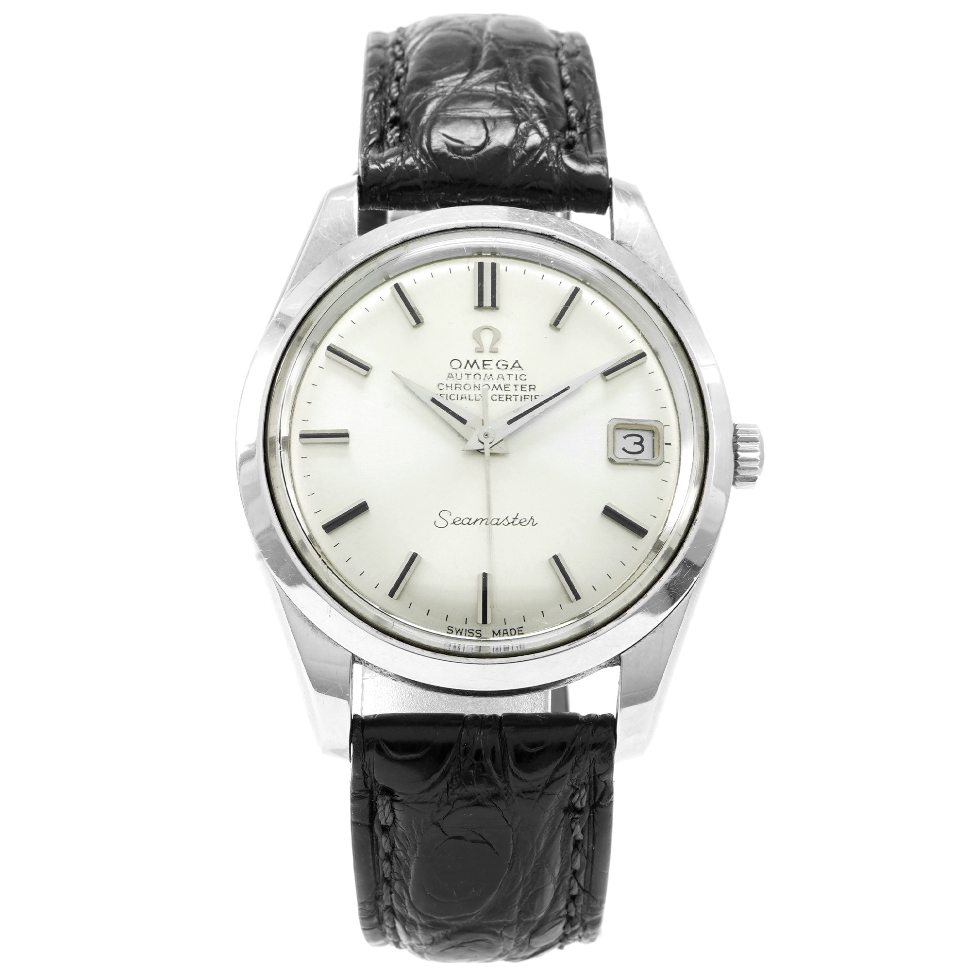 Omega Seamaster Automatic Date Chronometer  166.010 *Vintage* *1969* - Inventory 6300