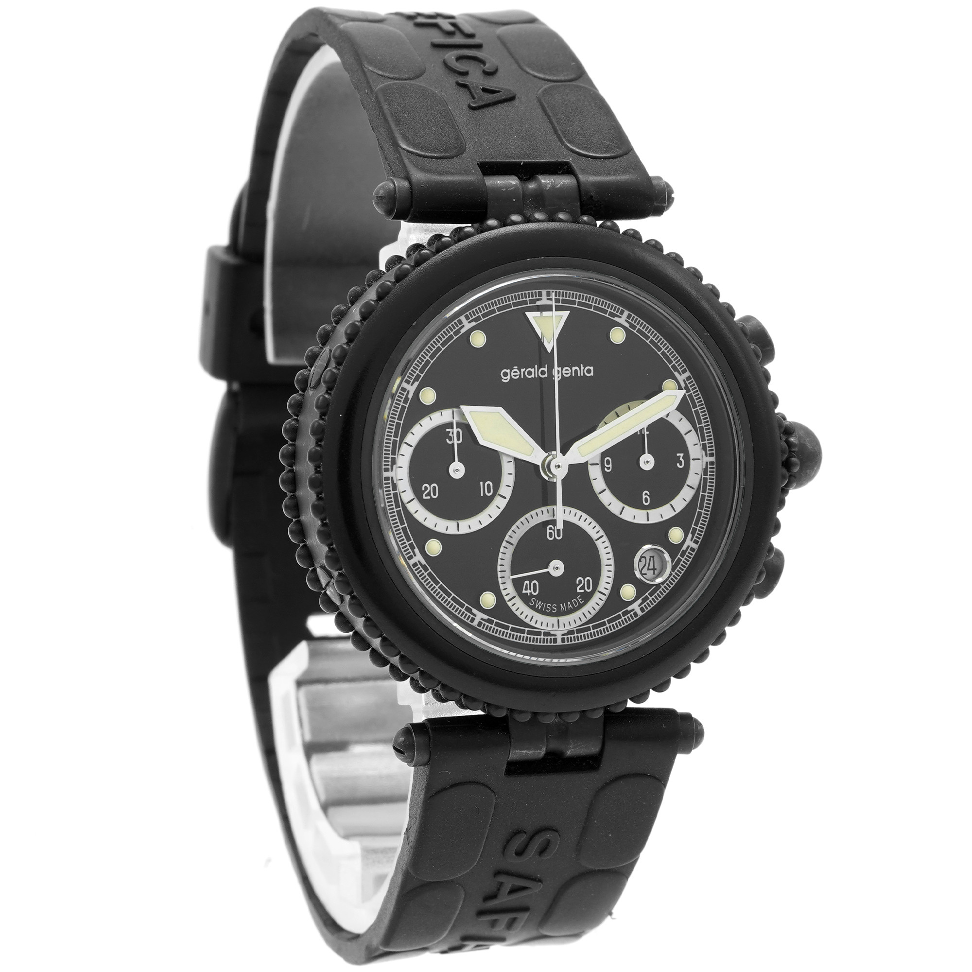 Gerald Genta Gefica Aluminum G36207 - Inventory 6320 - DelrayWatch.com