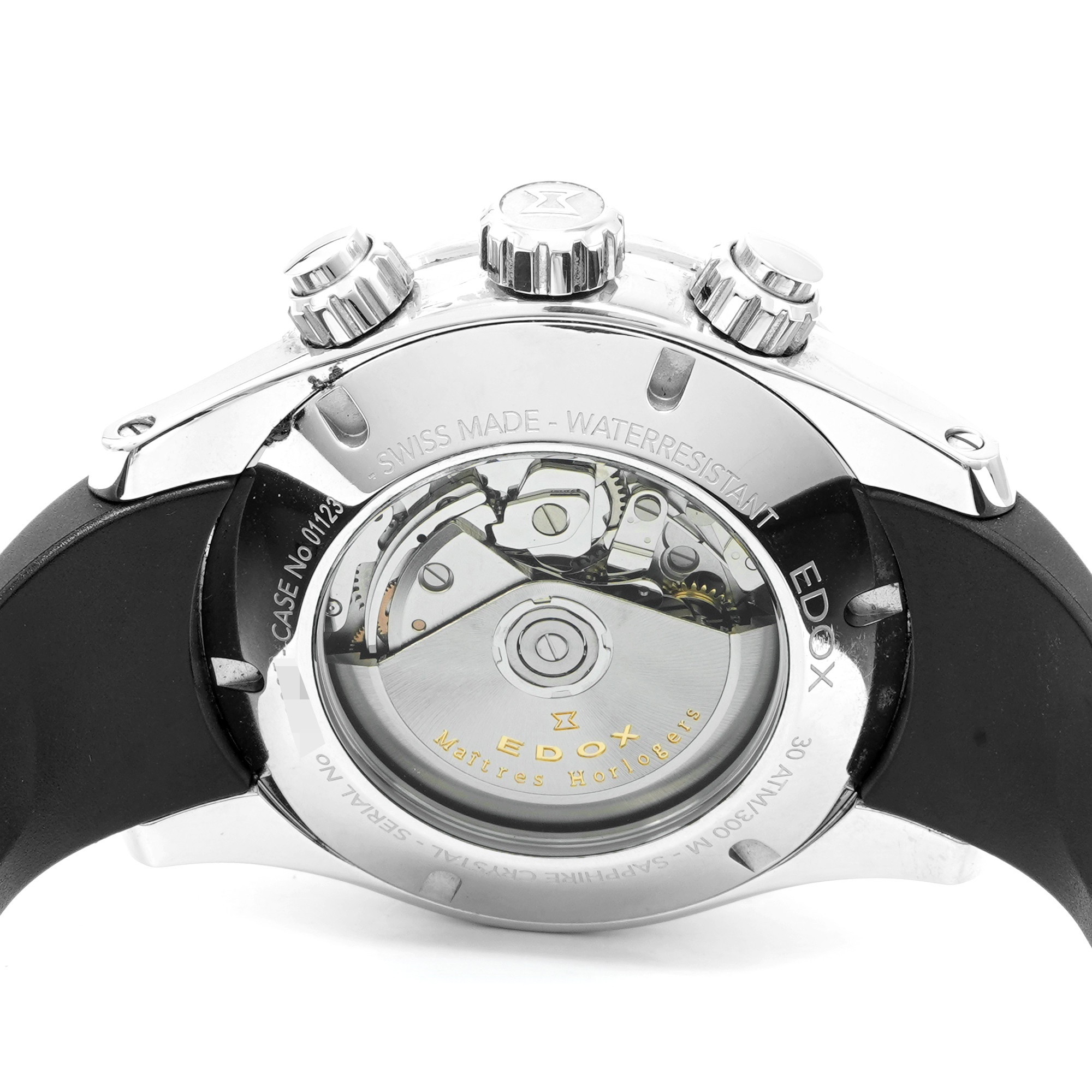 Edox Grand Ocean Chronograph 01123 - Inventory 6314 - DelrayWatch.com