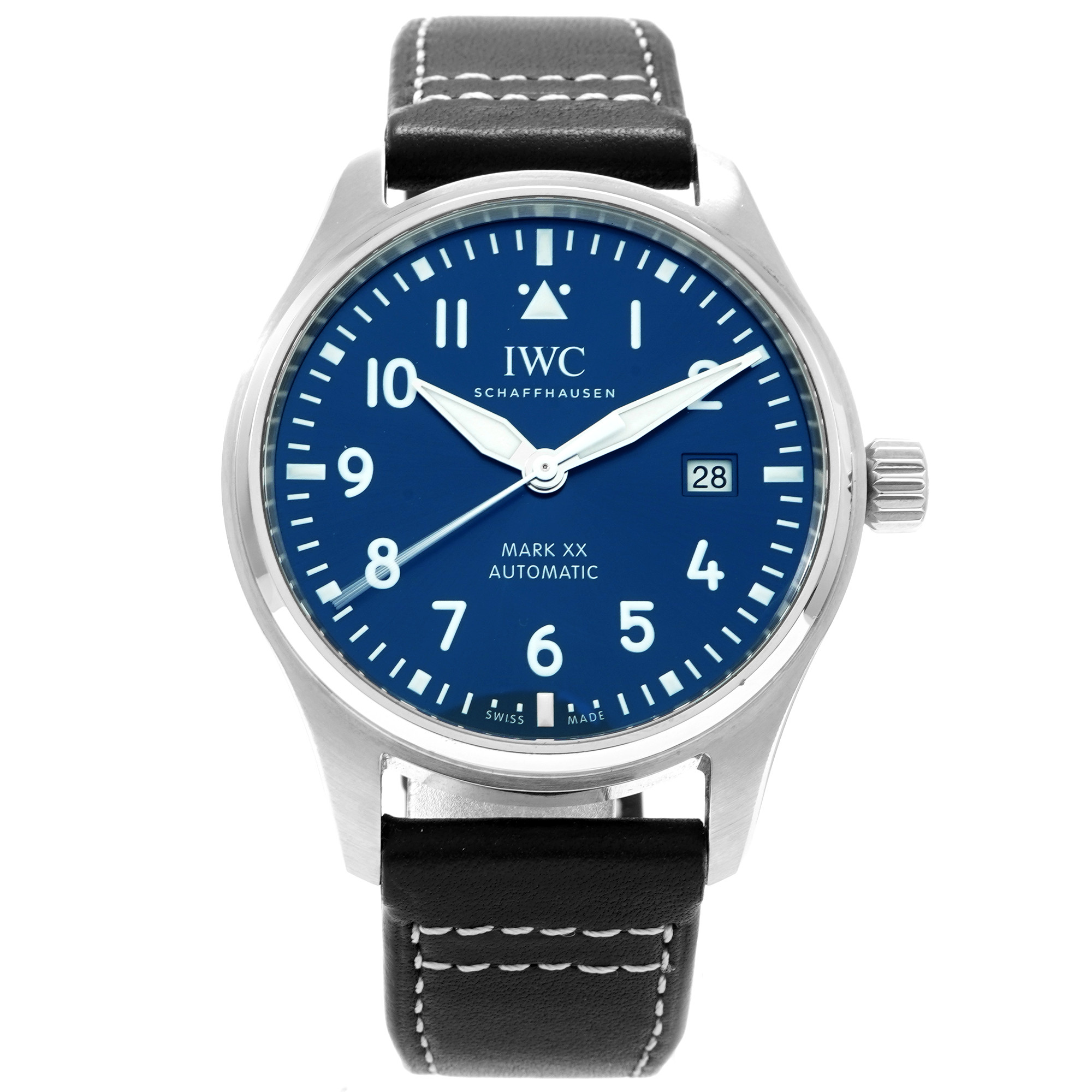 IWC Pilot Mark XX 40mm IW328203 *Blue Dial* *2023* - Inventory