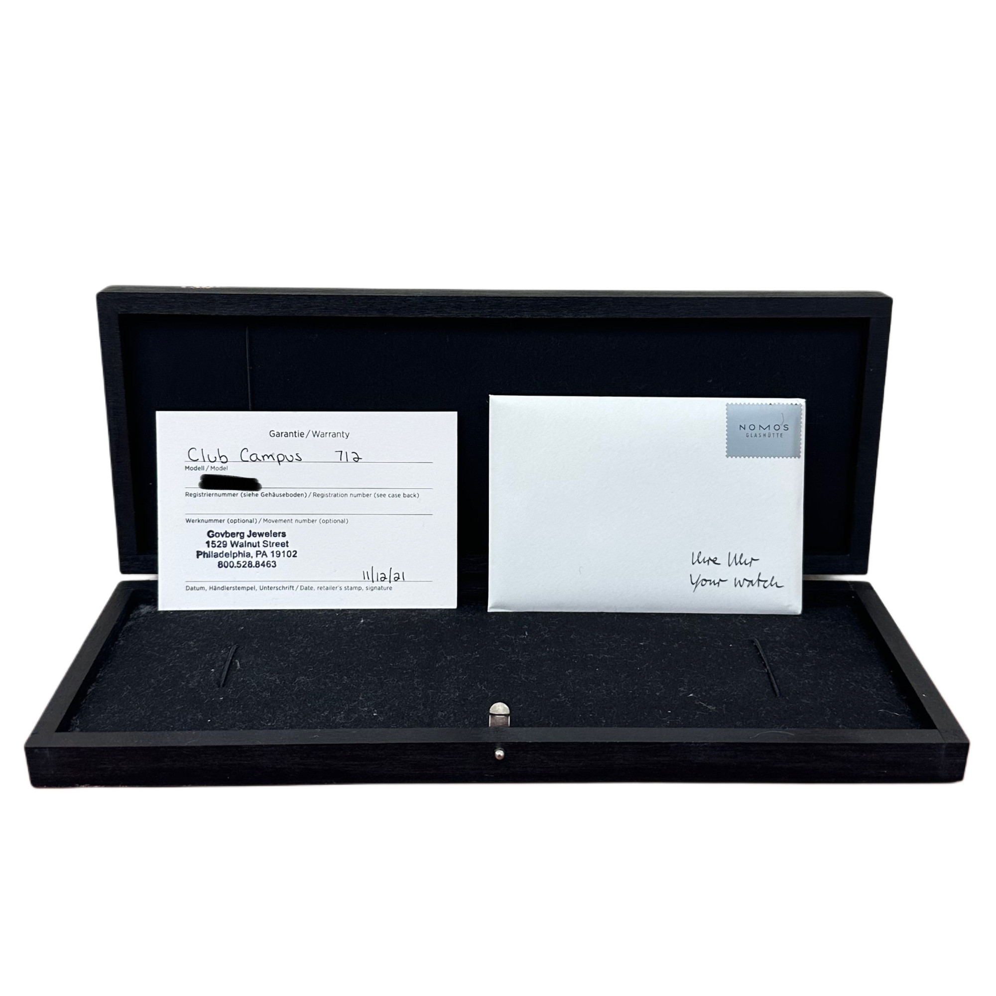 Nomos Club Campus 712 - Inventory 6355