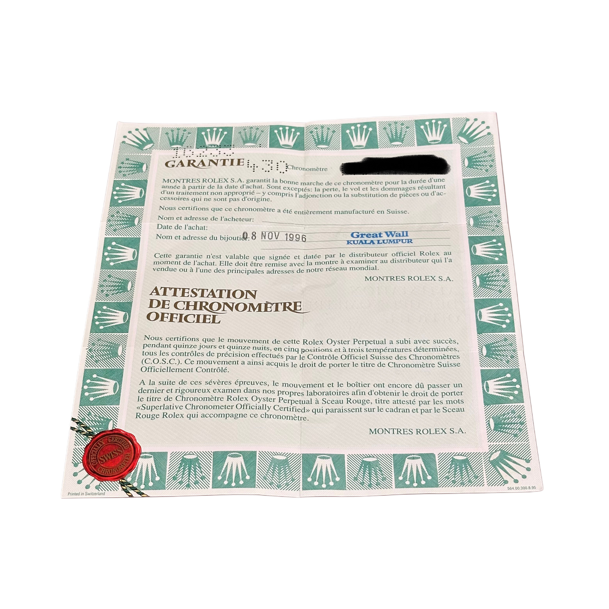 Rolex Datejust 36 16233 - Inventory 6376