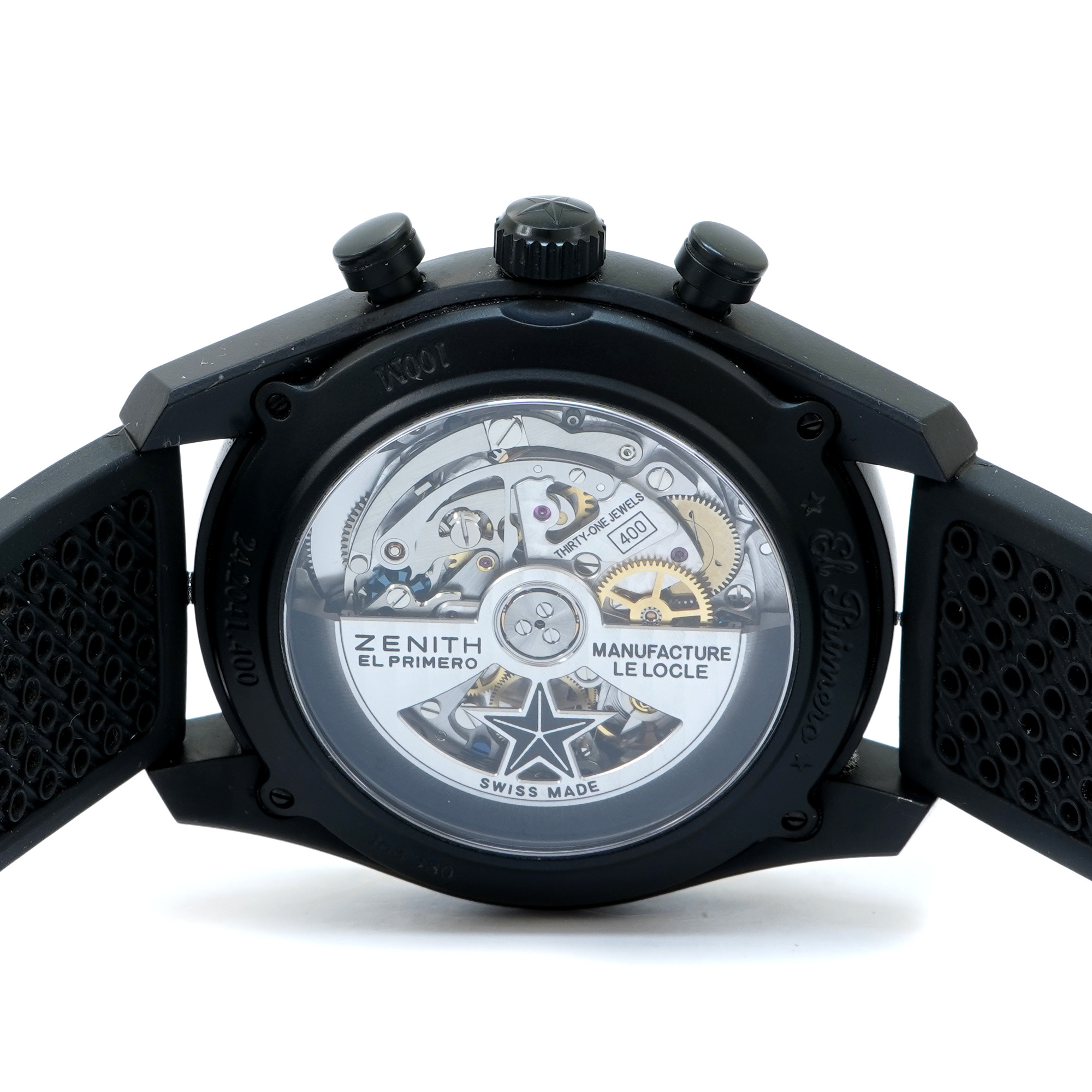 Zenith El Primero Chronograph Aluminum/Ceramic 24.2041.400 - Inventory 6375