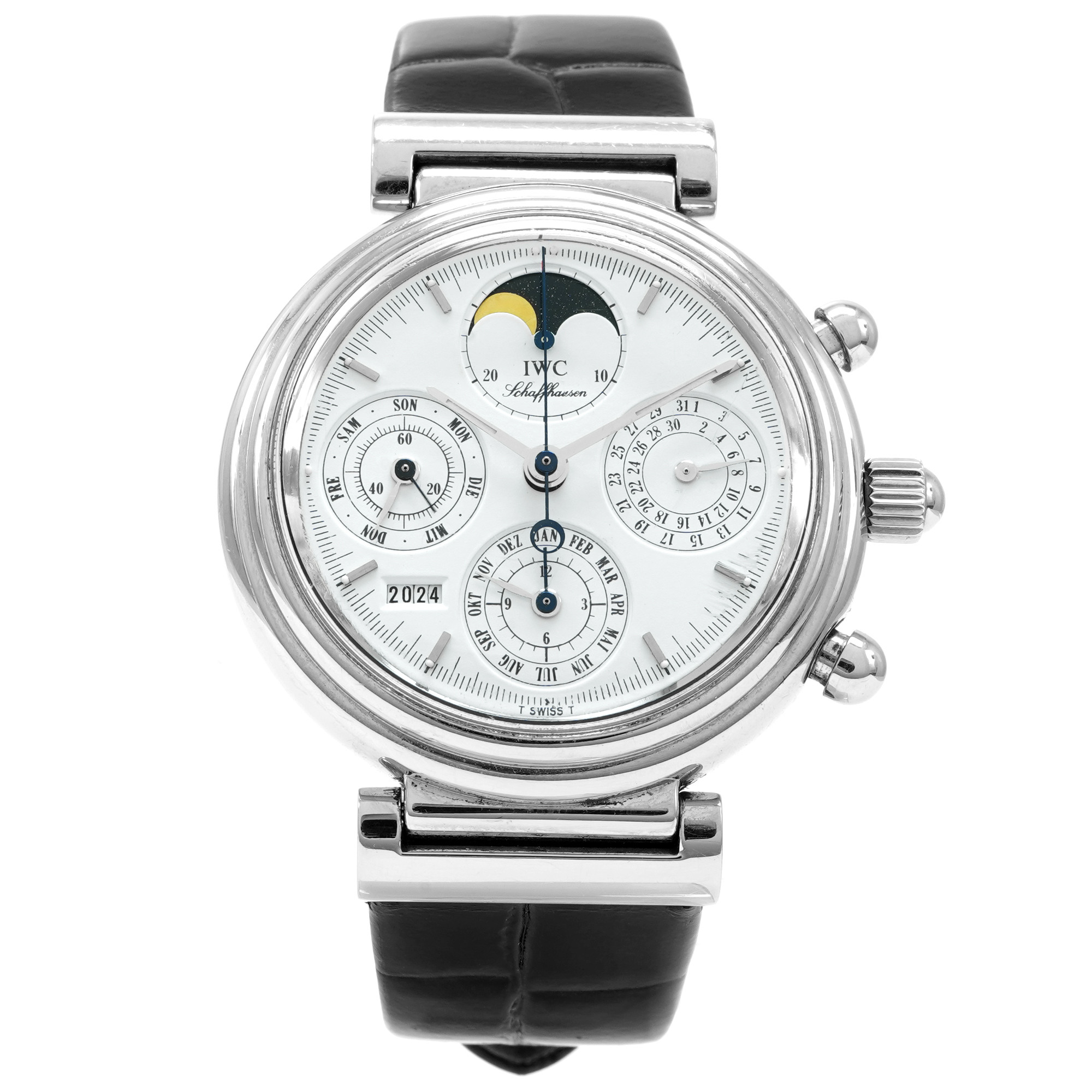 IWC Davinci Perpetual Calendar Chronograph IW3750 - Inventory 6397