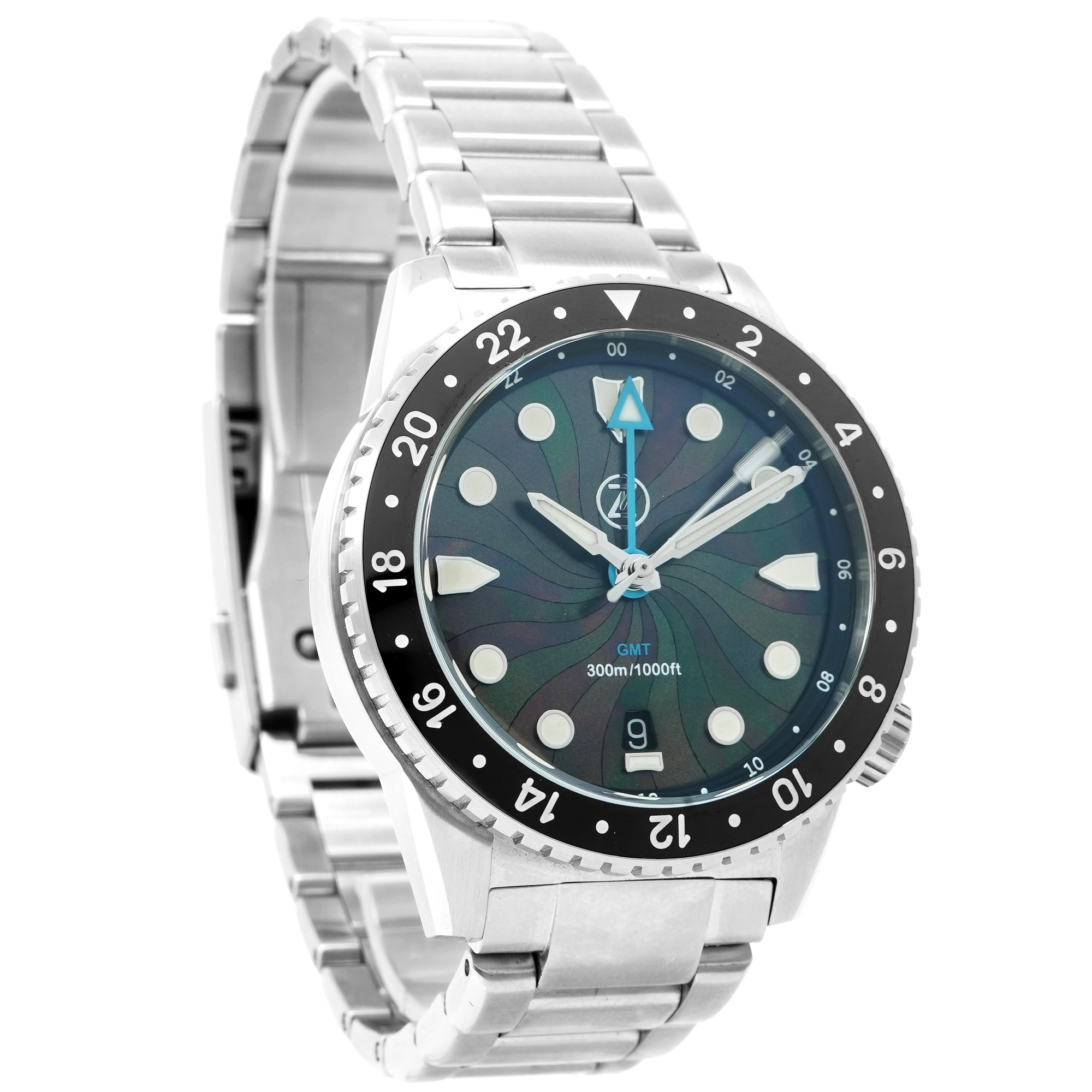 MAKOページ❤️ Zelos MAKO 300 GMT Mosaic MOP *2023* Unworn - Inventory 6400