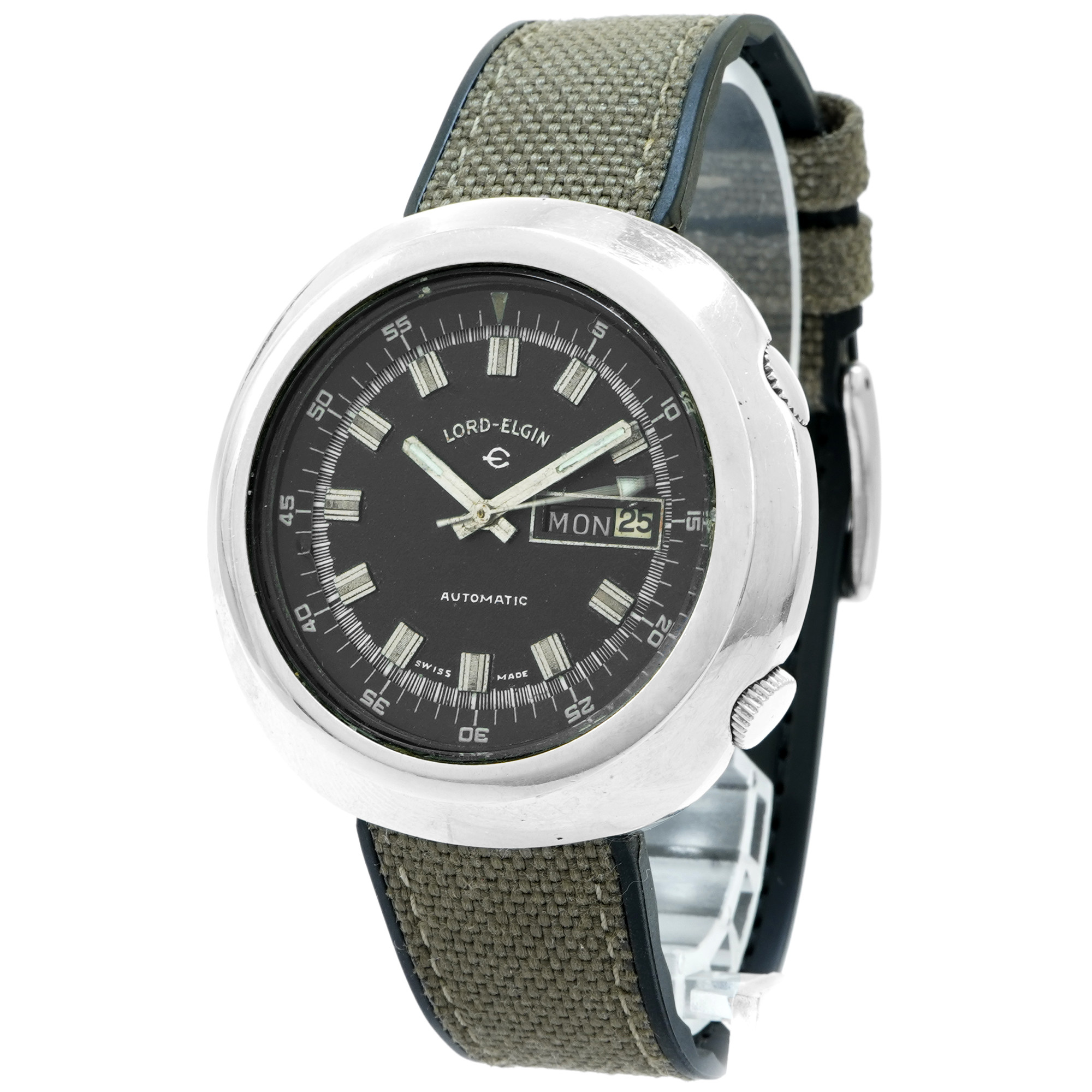 Elgin Automatic Day Date Compressor *Vintage* - Inventory 6417