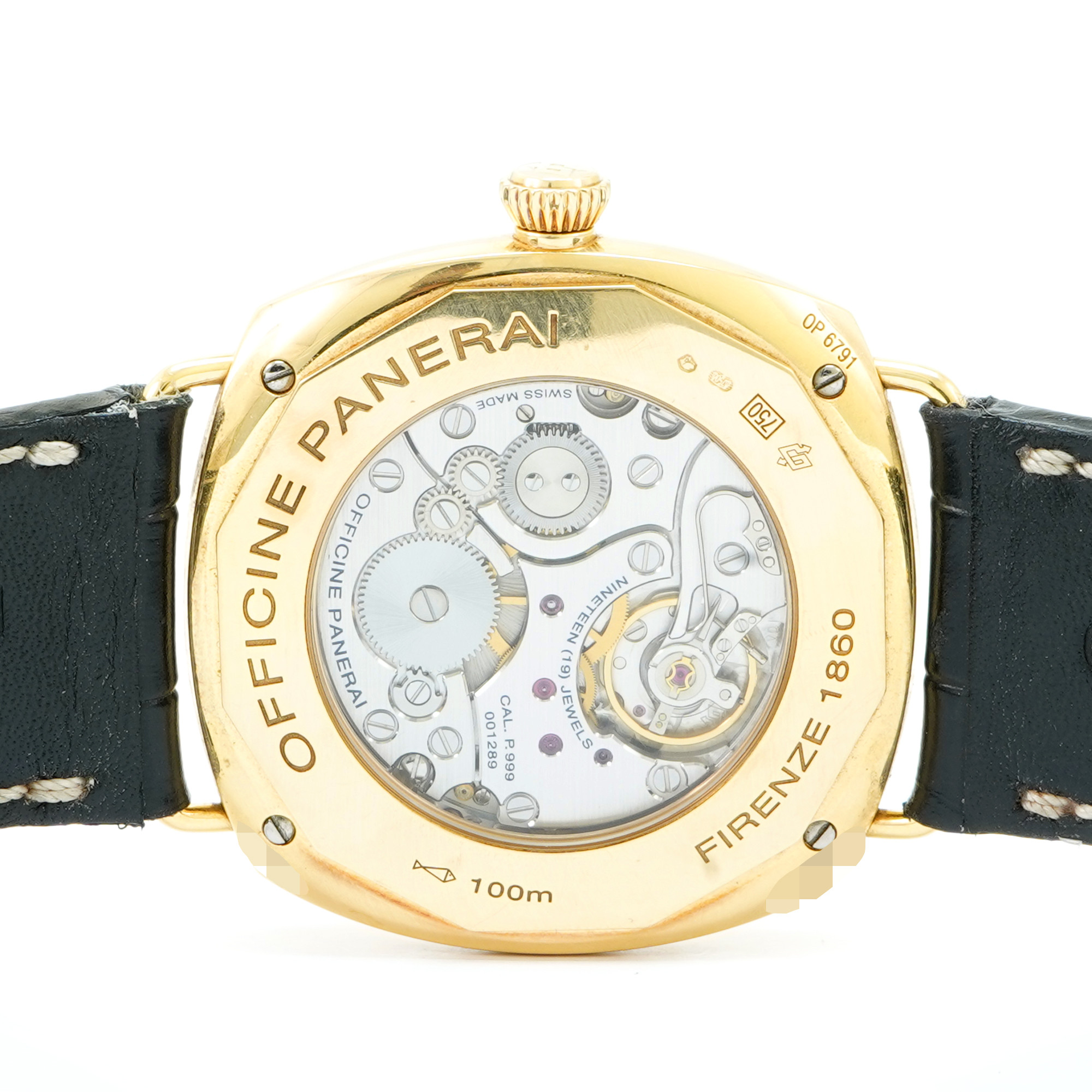 Panerai Radiomir Oro Rosa PAM00378 - Inventory 6496 - DelrayWatch.com