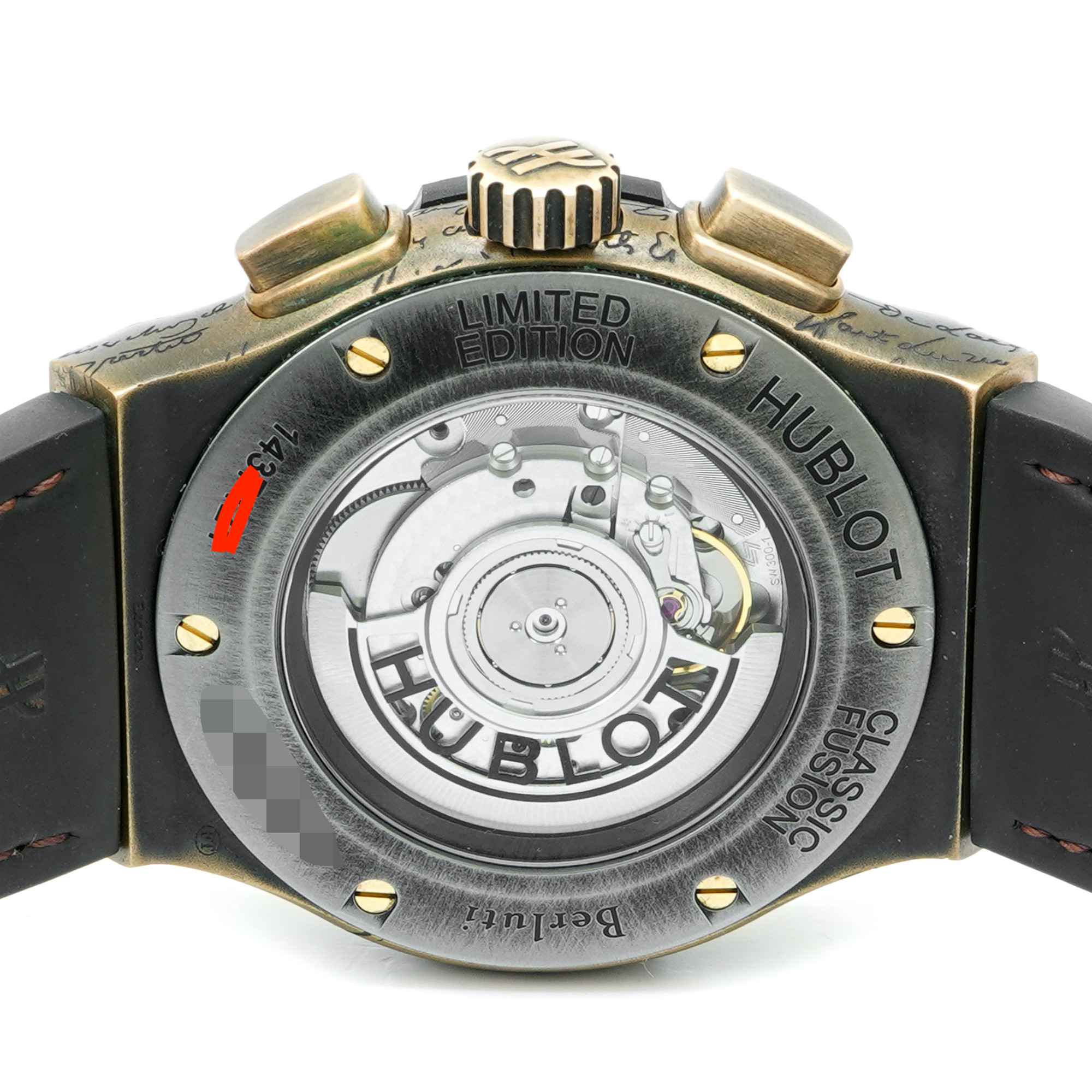 Hublot Classic Fusion Berluti Brown Dial - Inventory 6475 *ON HOLD