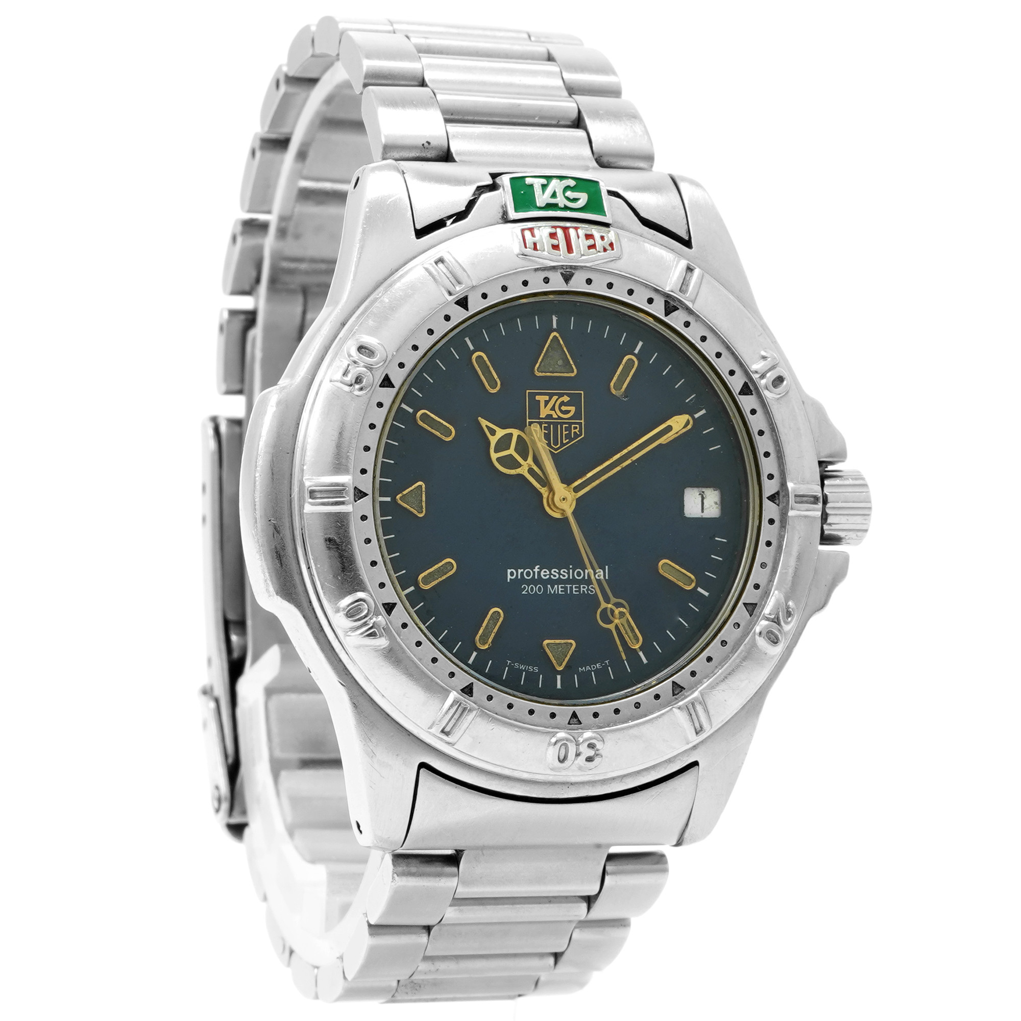 TAG Heuer 4000 Series Professional 200M WF1113-0 *Blue Dial