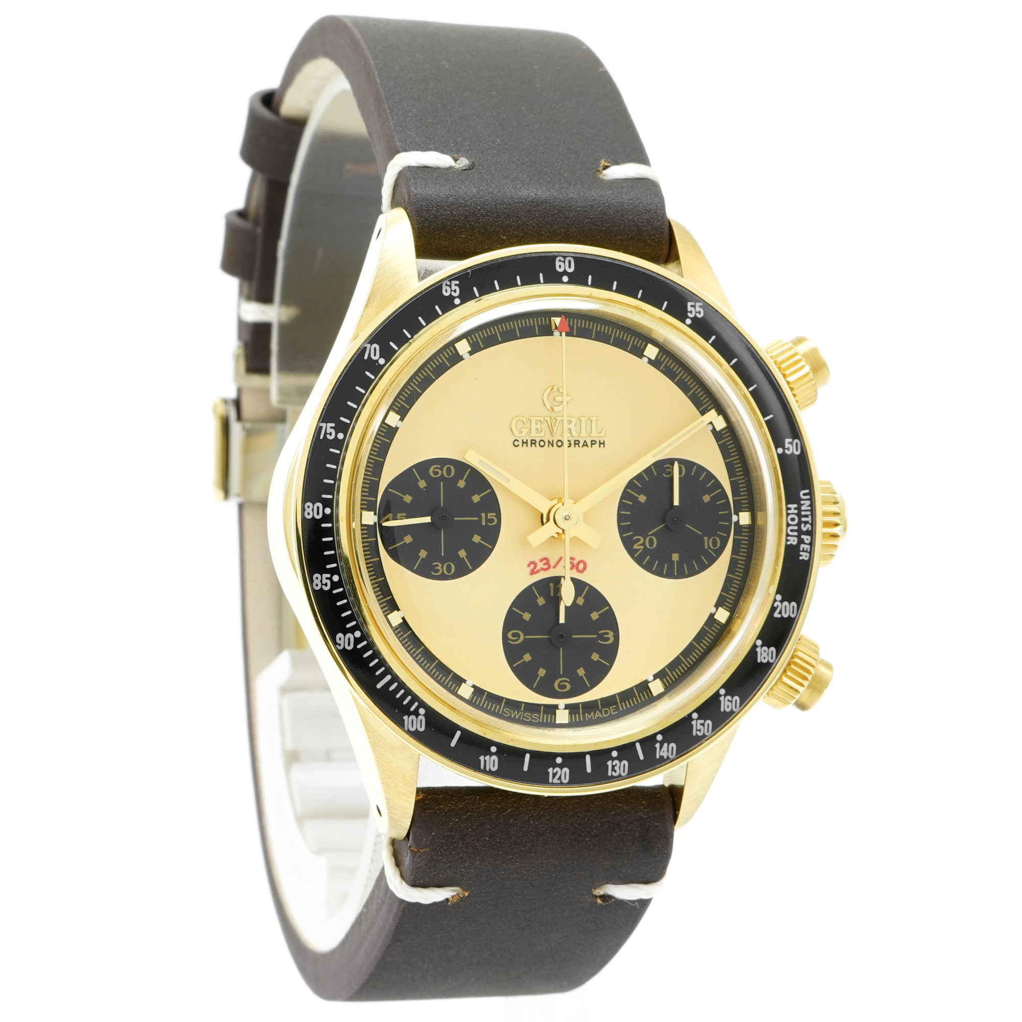 Gevril Tribeca Chronograph Limited Edition *Yellow Gold* *Unworn