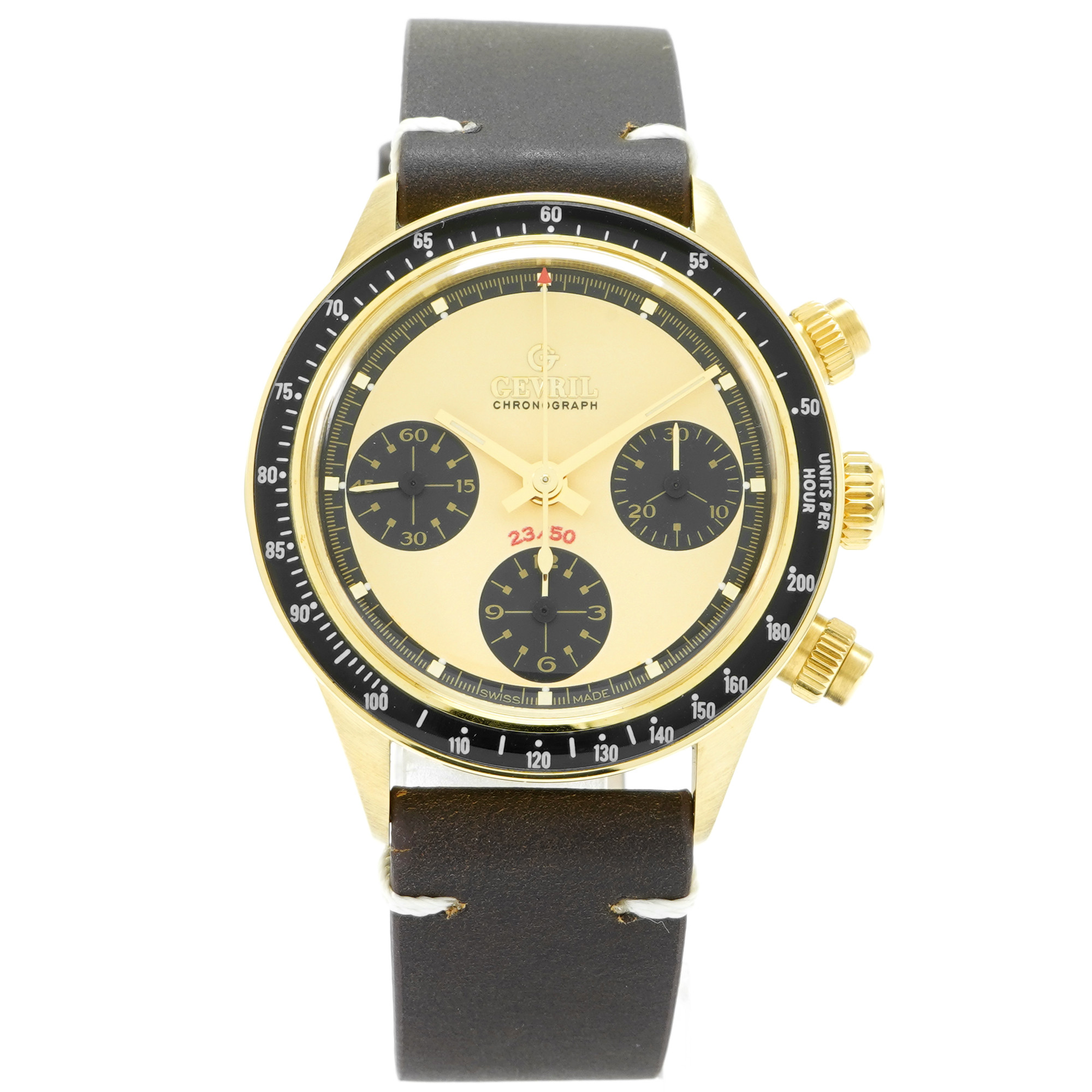 Gevril Tribeca Chronograph Limited Edition *Yellow Gold* *Unworn