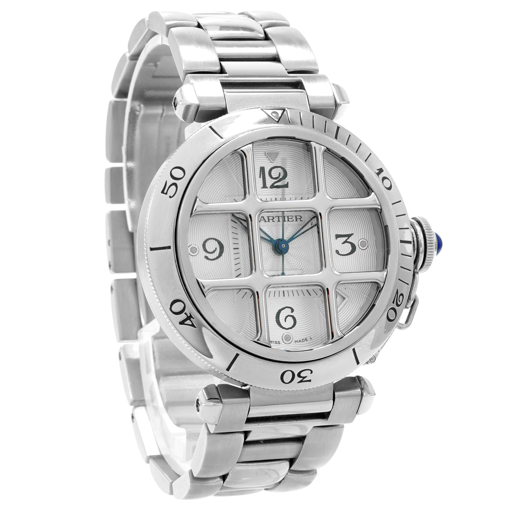 Cartier Pasha 39 Automatic 2379 - Inventory 6302 Cartier Pasha 39 Automatic 2379 - Inventory 6302