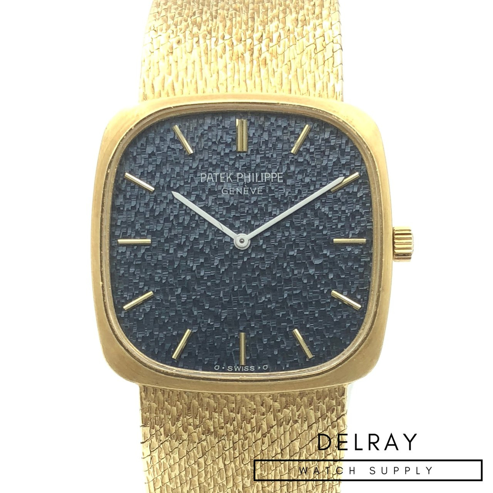 Patek Philippe Golden Ellipse 3566 Blue Dial