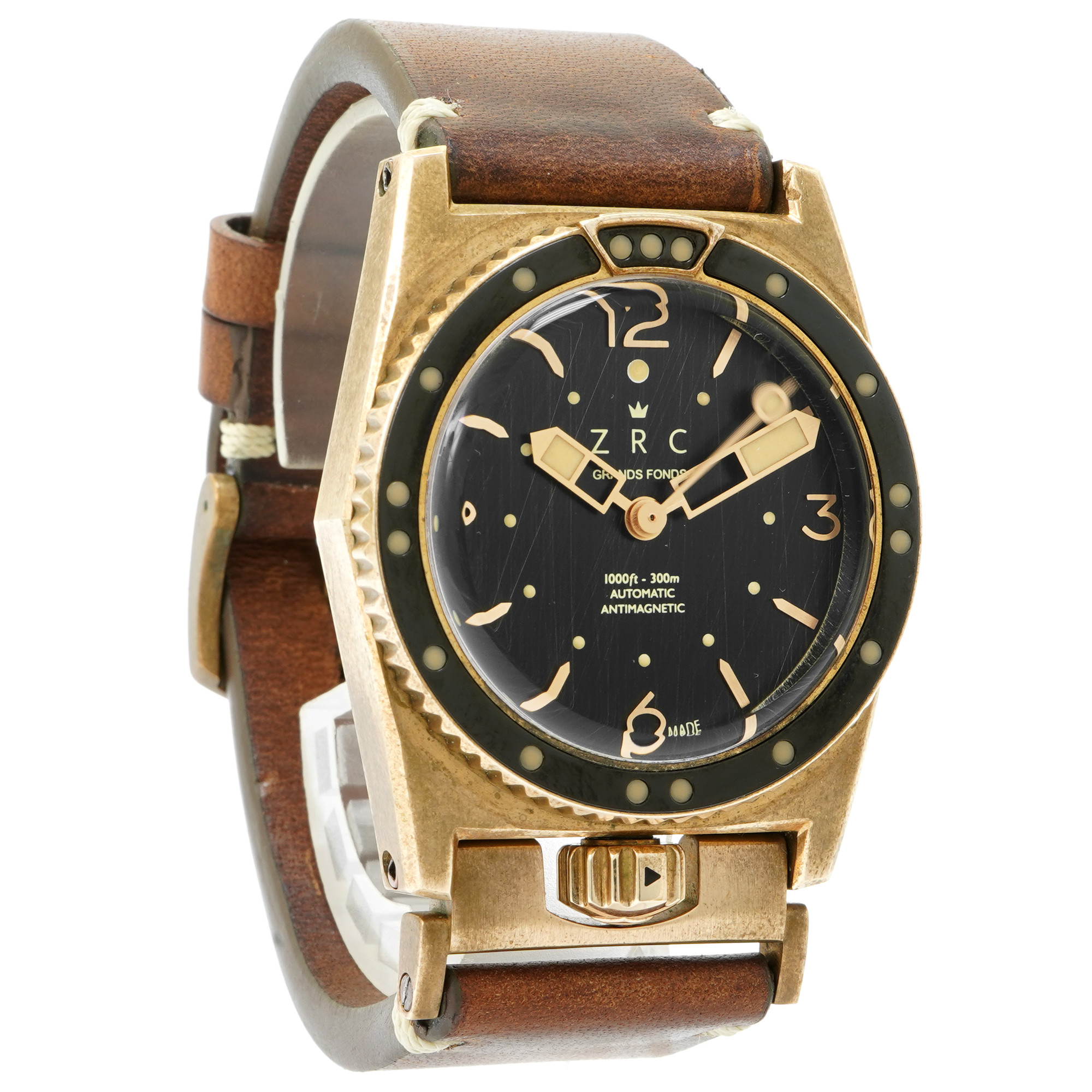 アンティーク　ゴールド　フォブウオッチ ZRC Grands Fonds Vintage Bronze GF44115 *Limited Edition