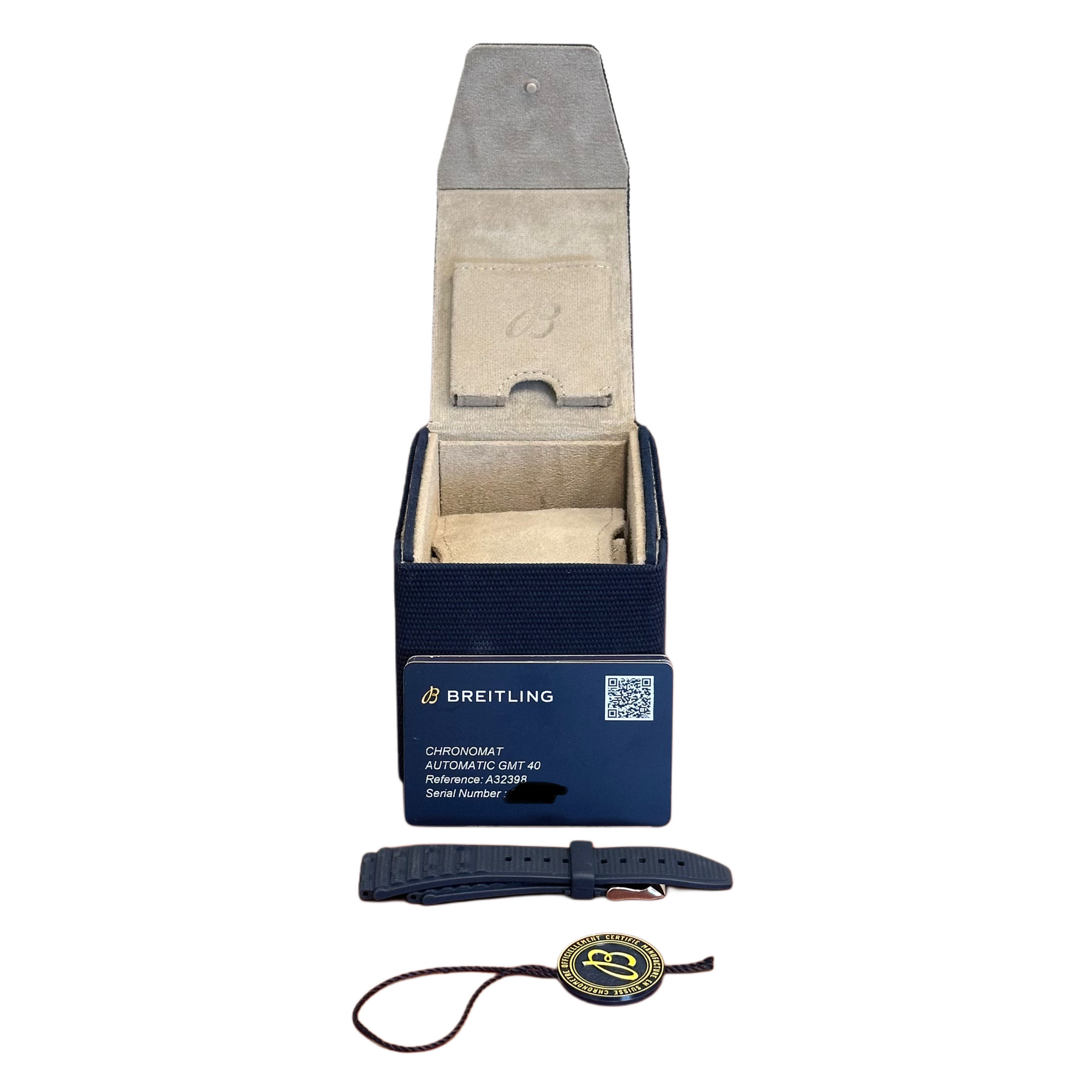 Breiltling Automatic GMT 40 A32398 *Blue Dial* - Inventory 6564