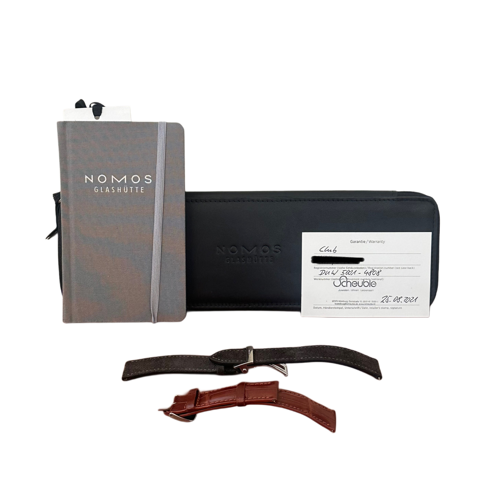 Nomos Club Automat 753.S1 - Inventory 6607