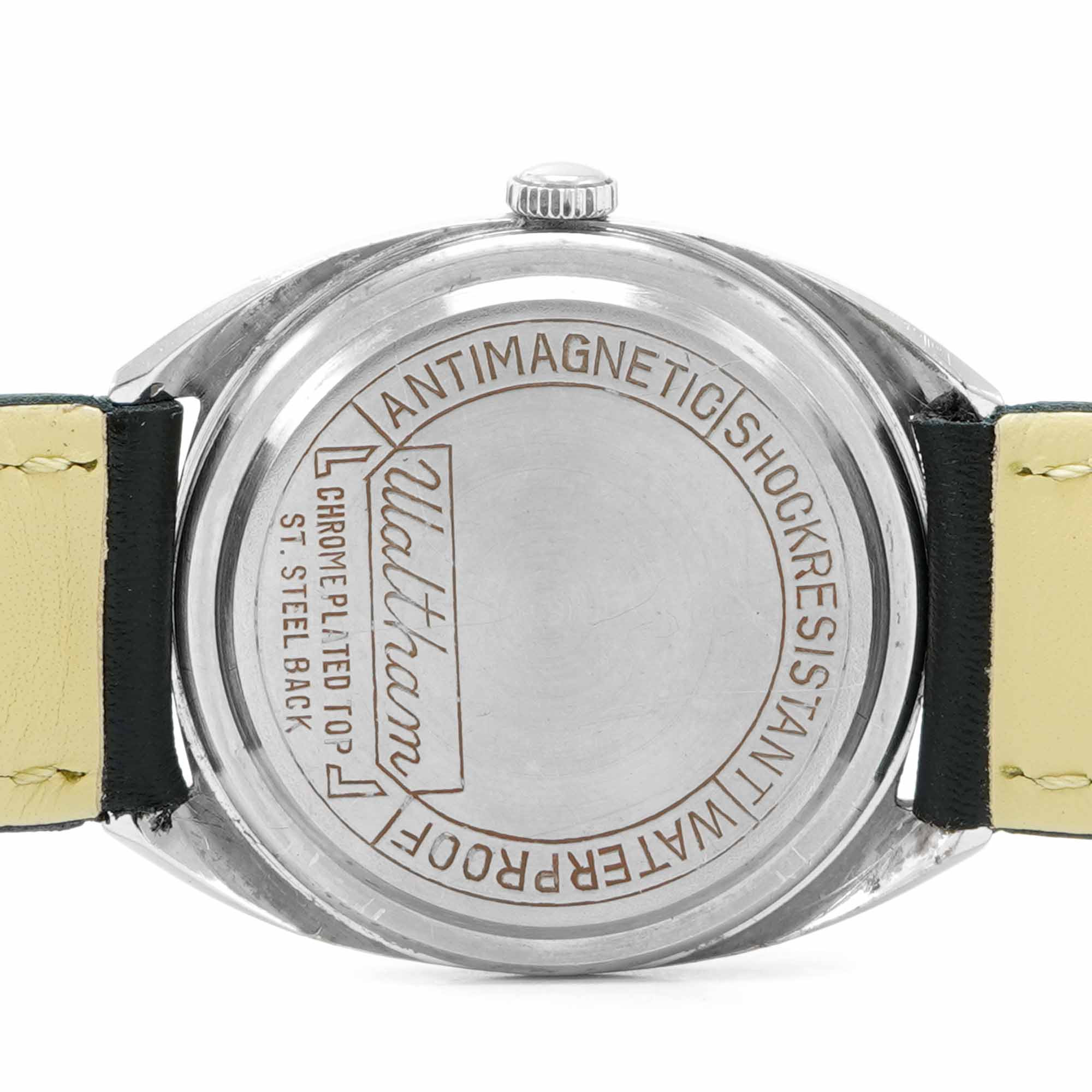 Waltham Black Dial *Vintage* - Inventory 6659 - DelrayWatch.com