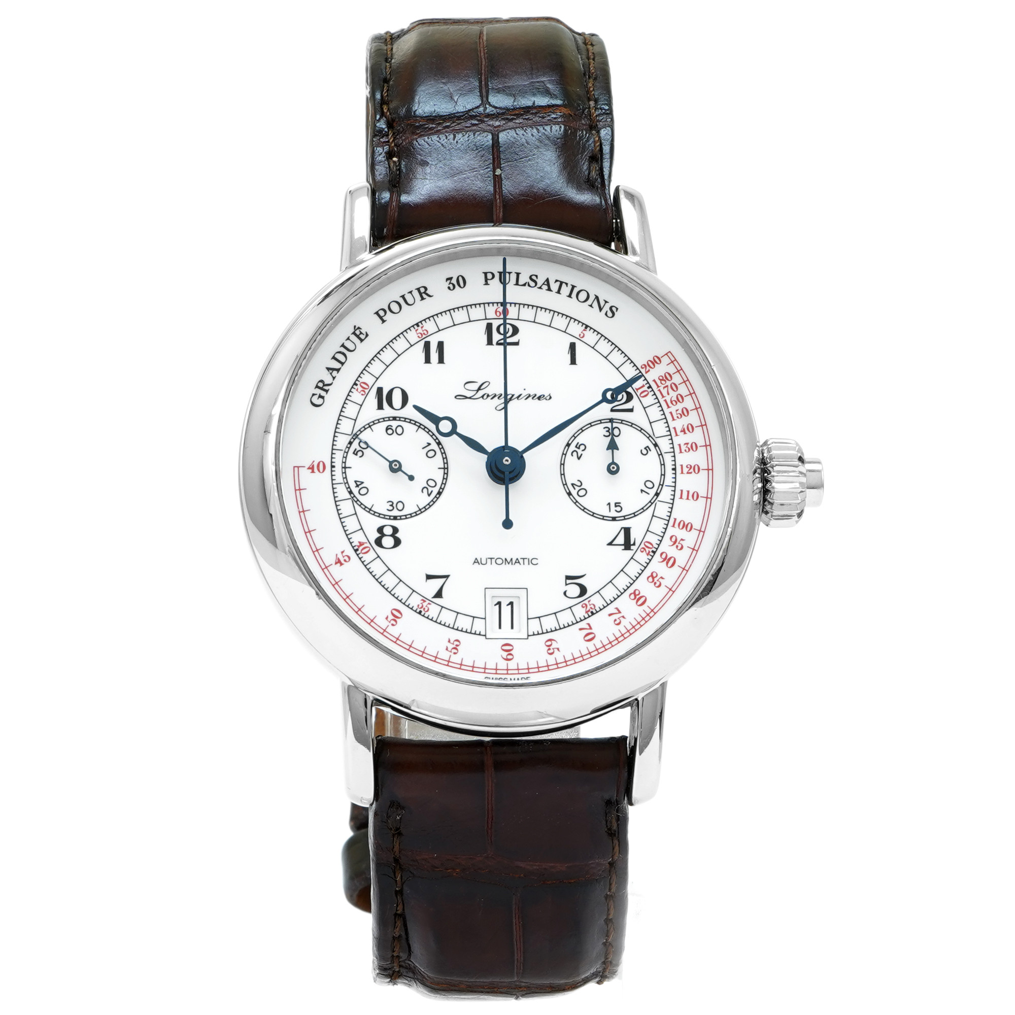 Longines Pulsometer Heritage L2.801.4 - Inventory 6658