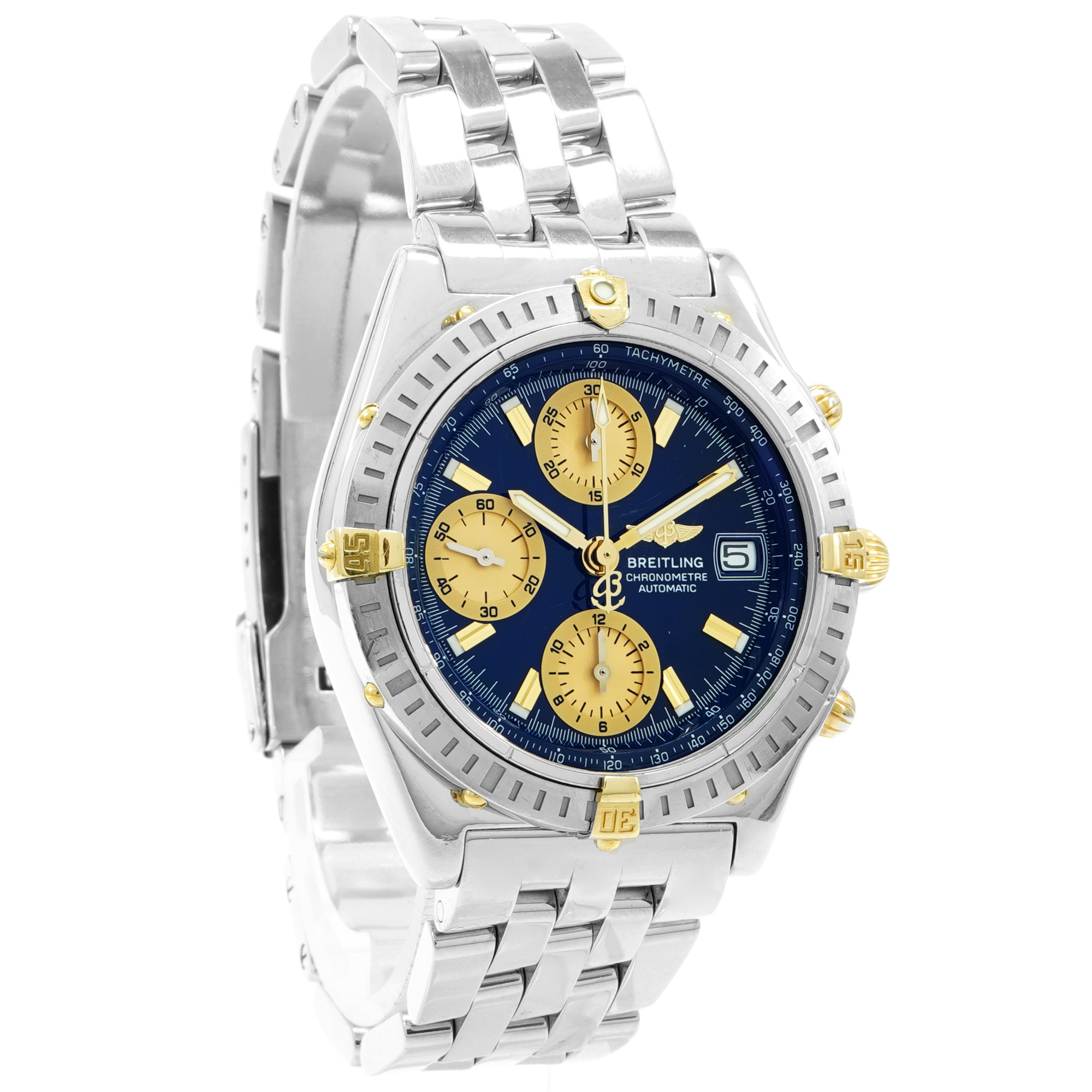 Breitling Chronomat B13352 *Blue Dial*- Inventory 6681