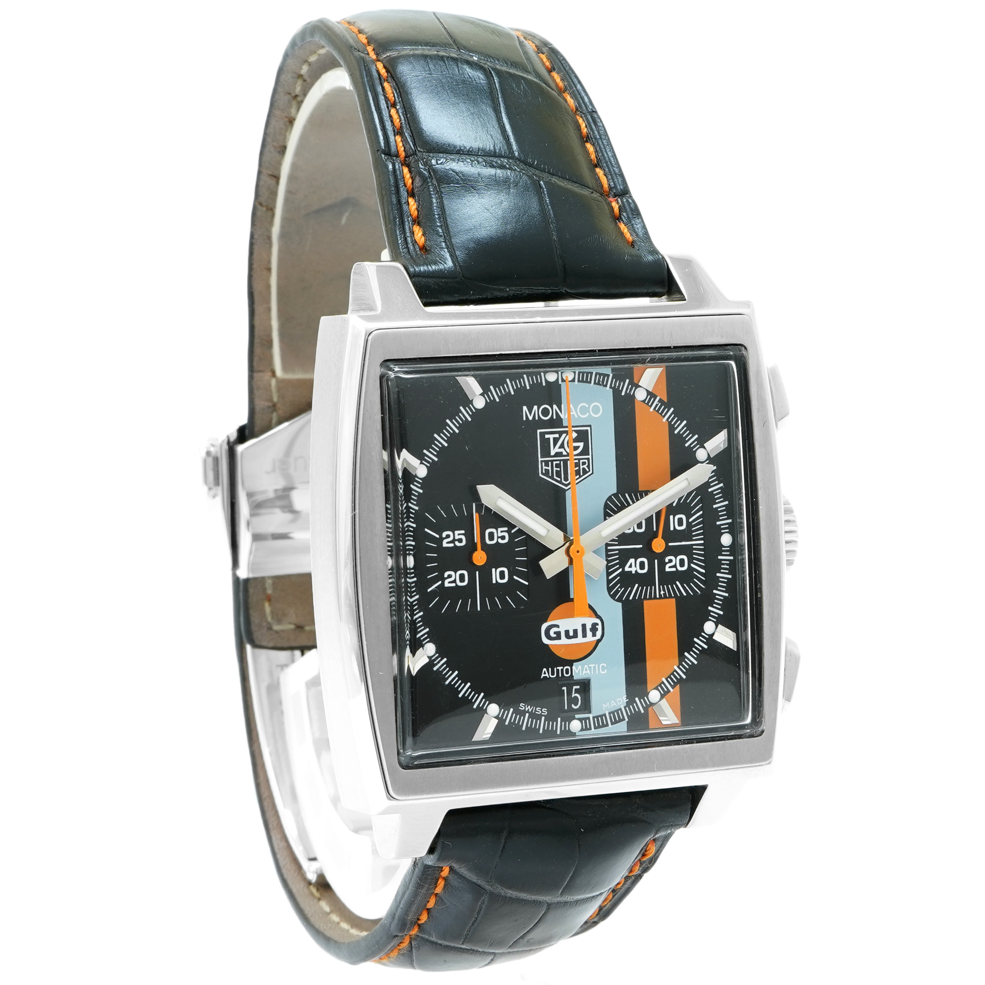 TAG Heuer Monaco Gulf Vintage Edition CW211A - Inventory 6697