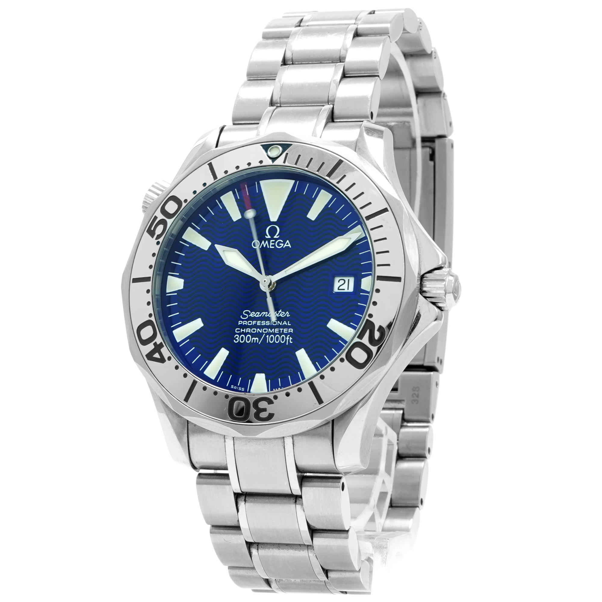 Omega Seamaster Diver 300M 2255.0 *Blue Dial* - Inventory 6691
