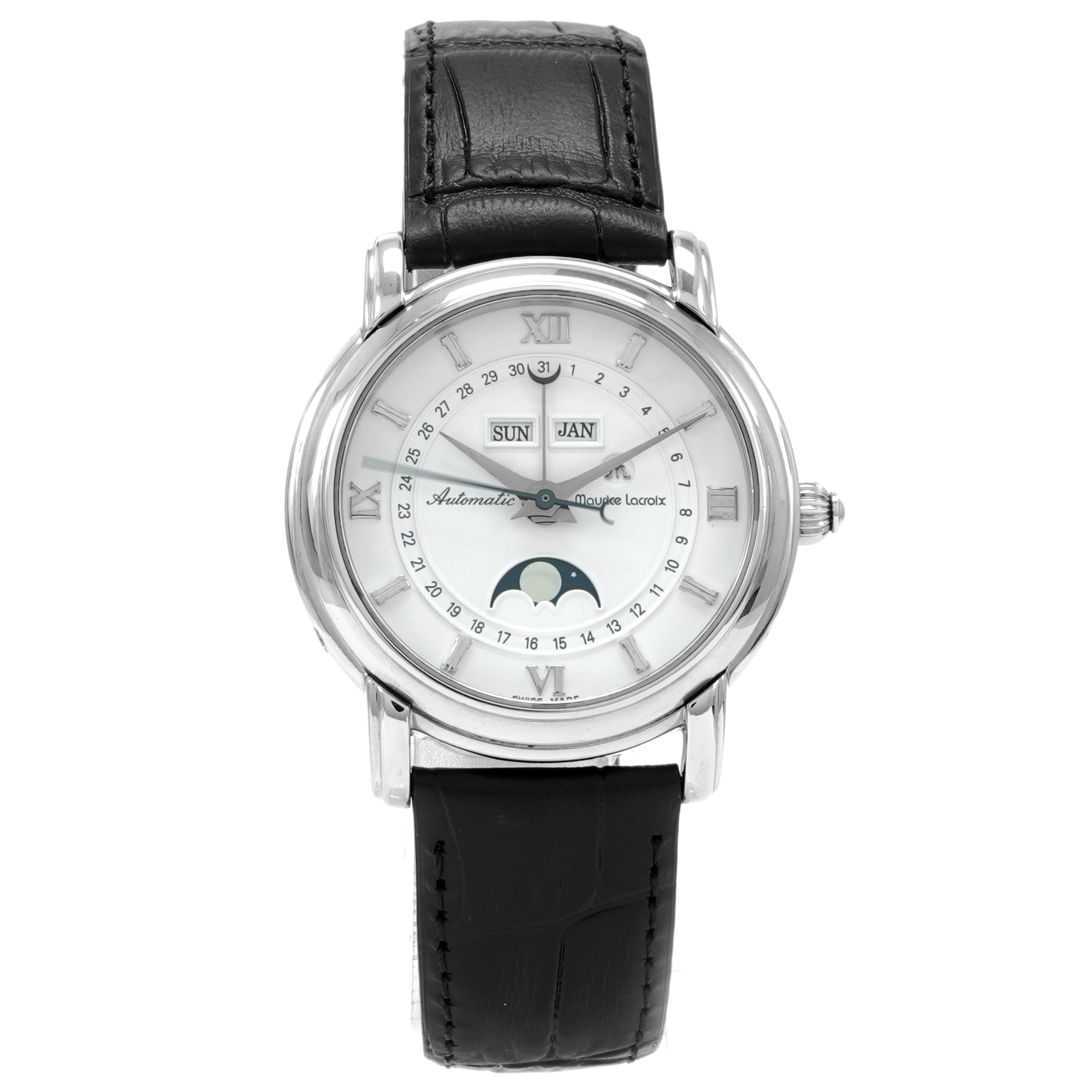 Maurice Lacroix Masterpiece Triple Date Moonphase 37767