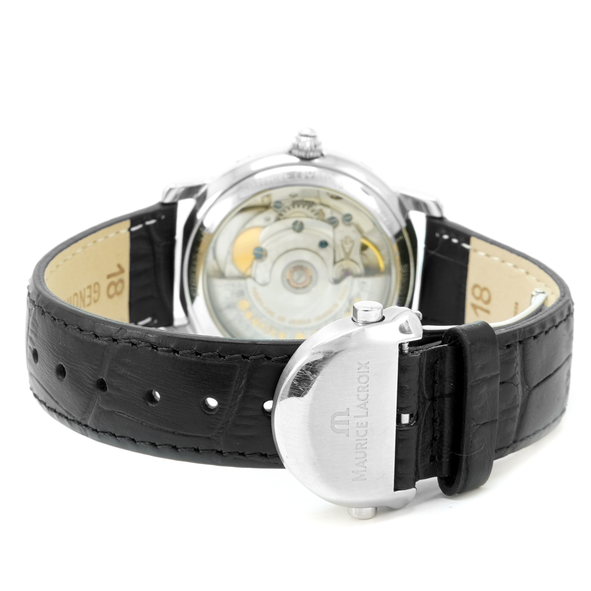 Maurice Lacroix Masterpiece Triple Date Moonphase 37767