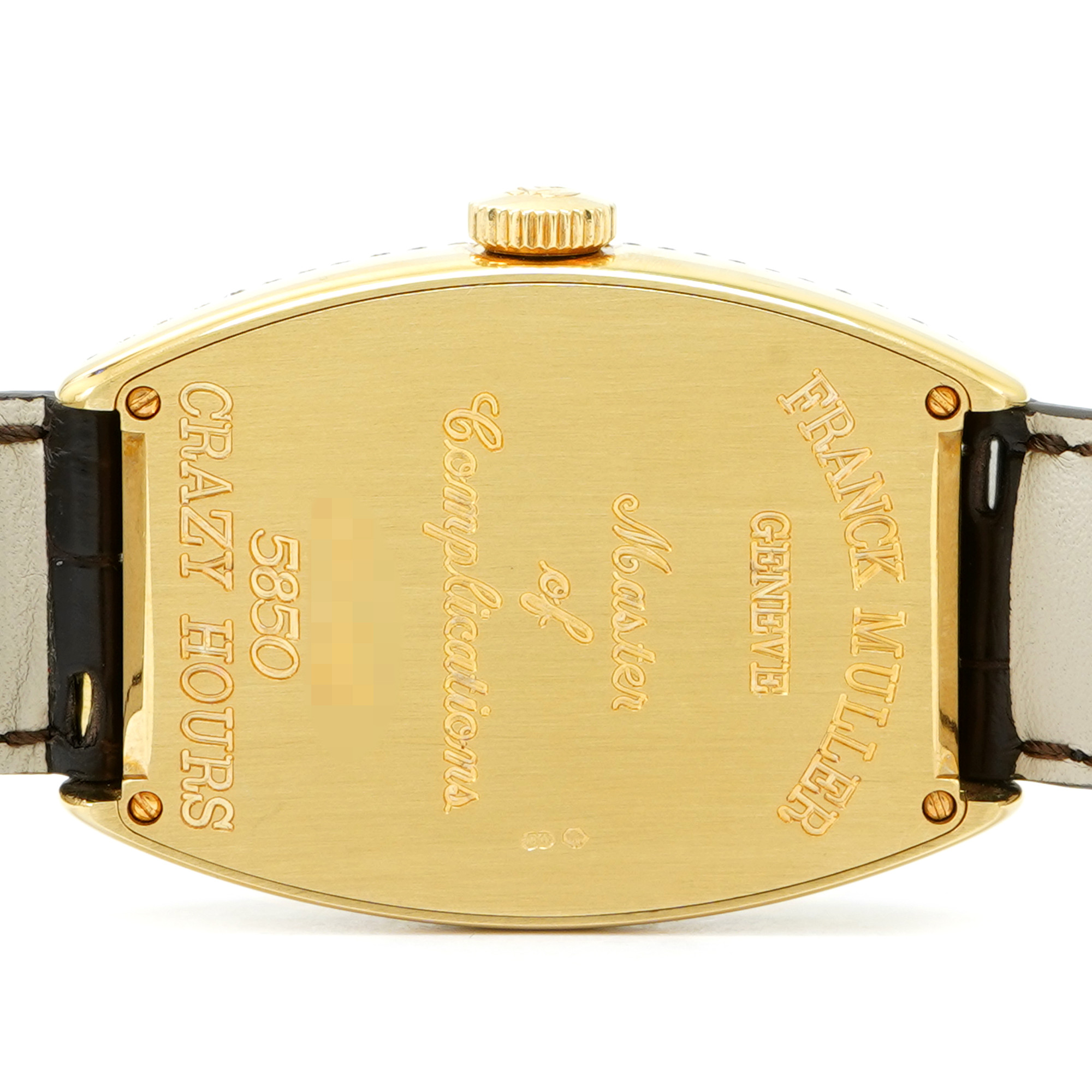 Franck Muller Crazy Hours Rose Gold and Diamonds 5850 CH