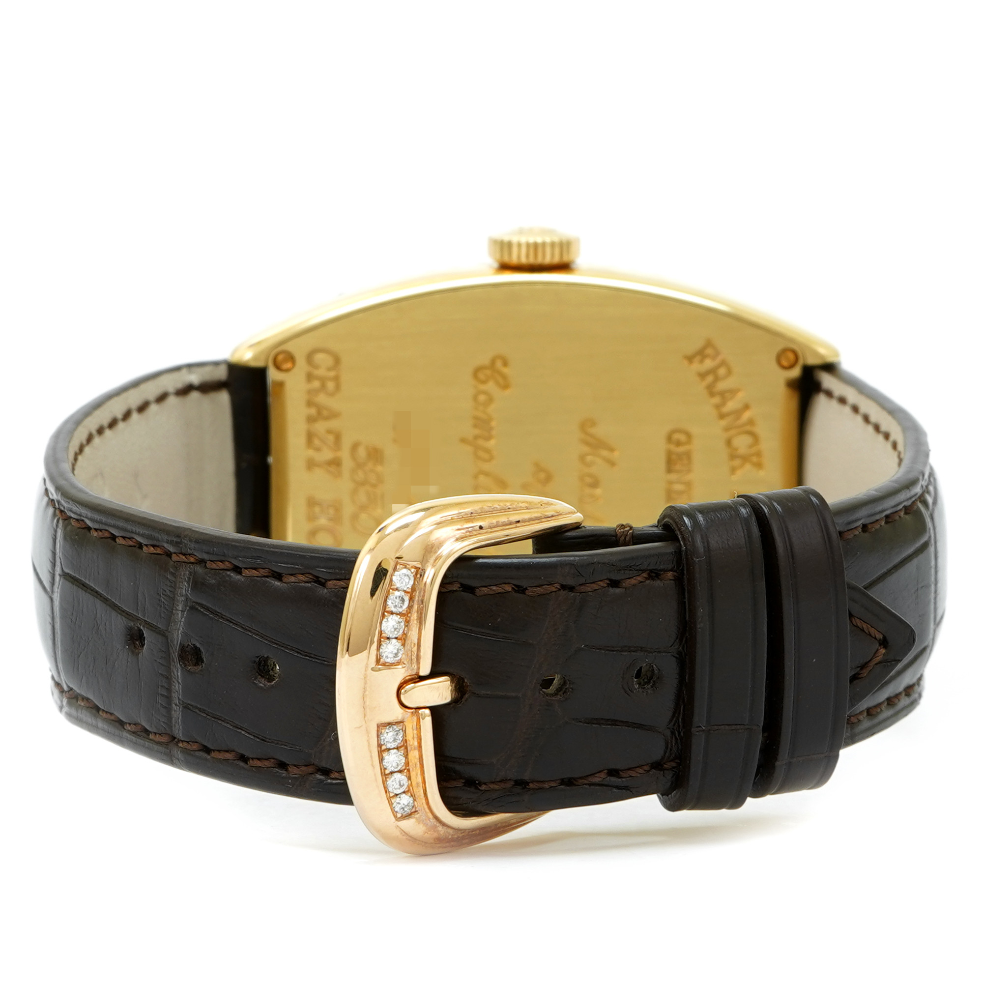 Franck Muller Crazy Hours Rose Gold and Diamonds 5850 CH