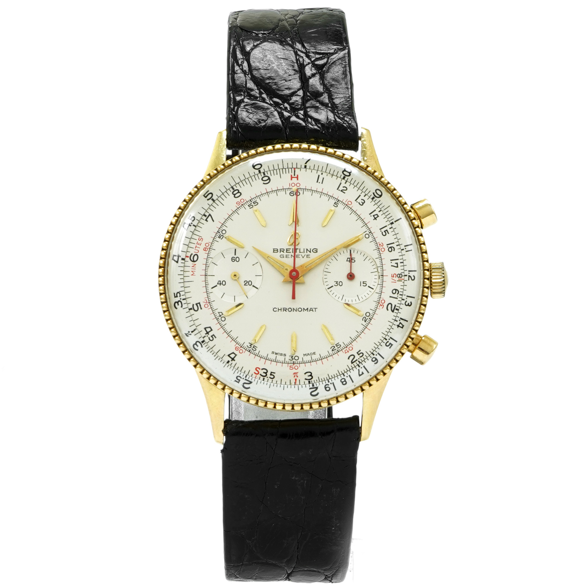 Breitling Chronomat 808 *Vintage**18k Gold* - Inventory 6759