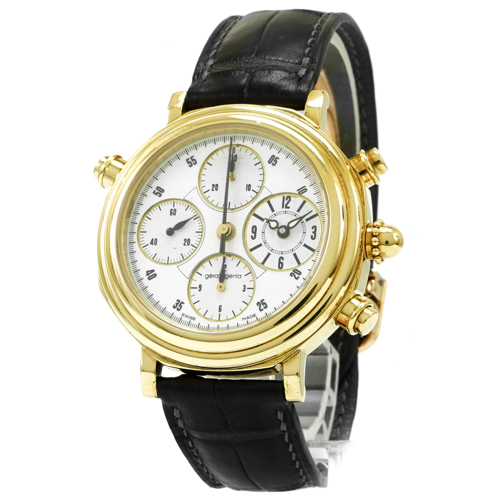 Gerald Genta G3850 Split Seconds Chronograph - Inventory 6776