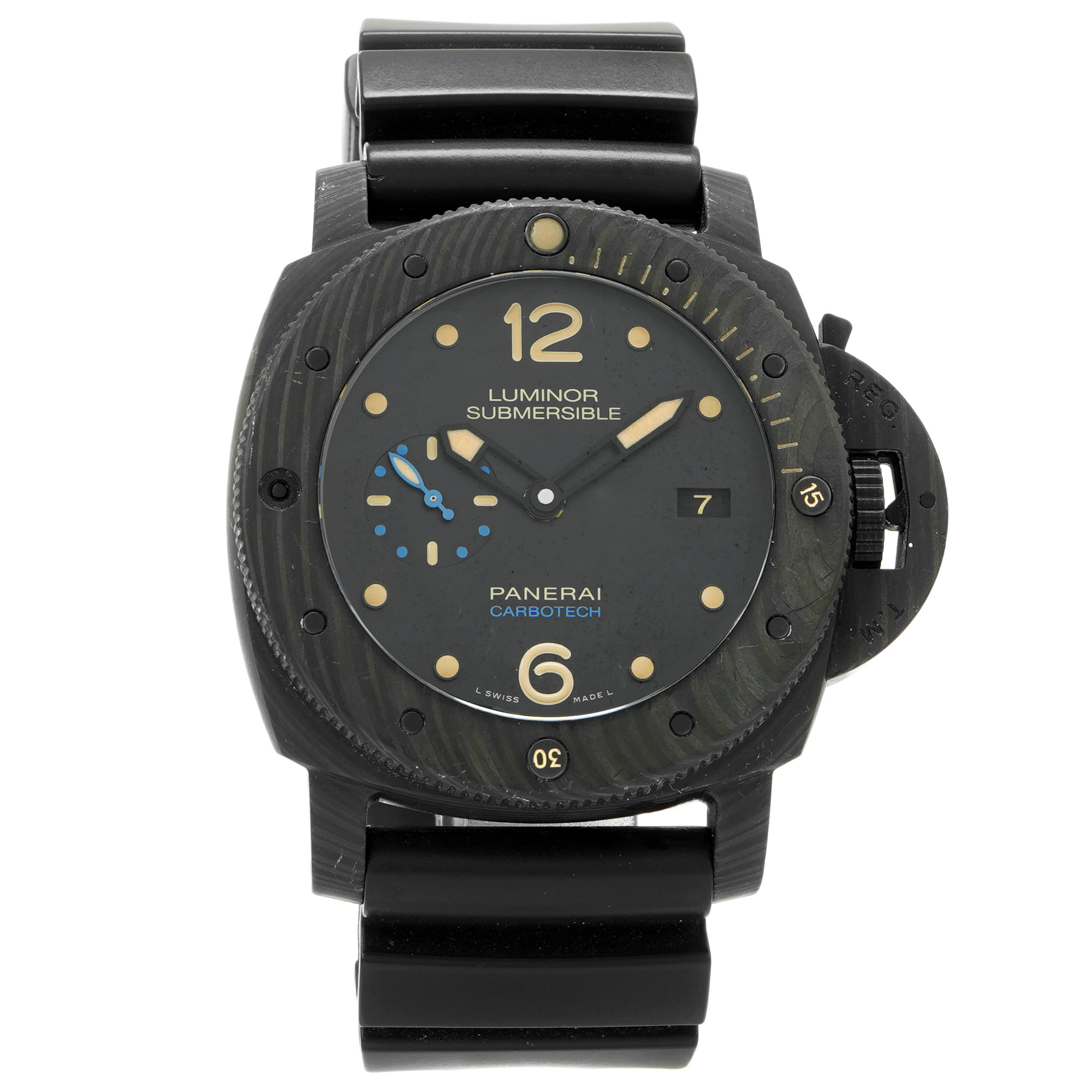 Panerai Luminor Submersible 1950 3 Days Automatic Carbotech PAM00616 - Inventory 6673
