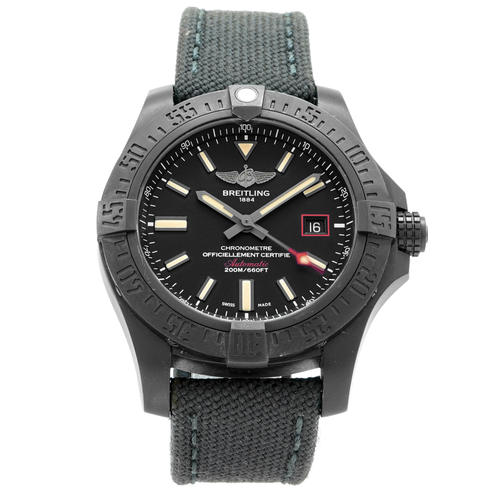 Breitling Avenger Blackbird 44 V17311 - Inventory 6795