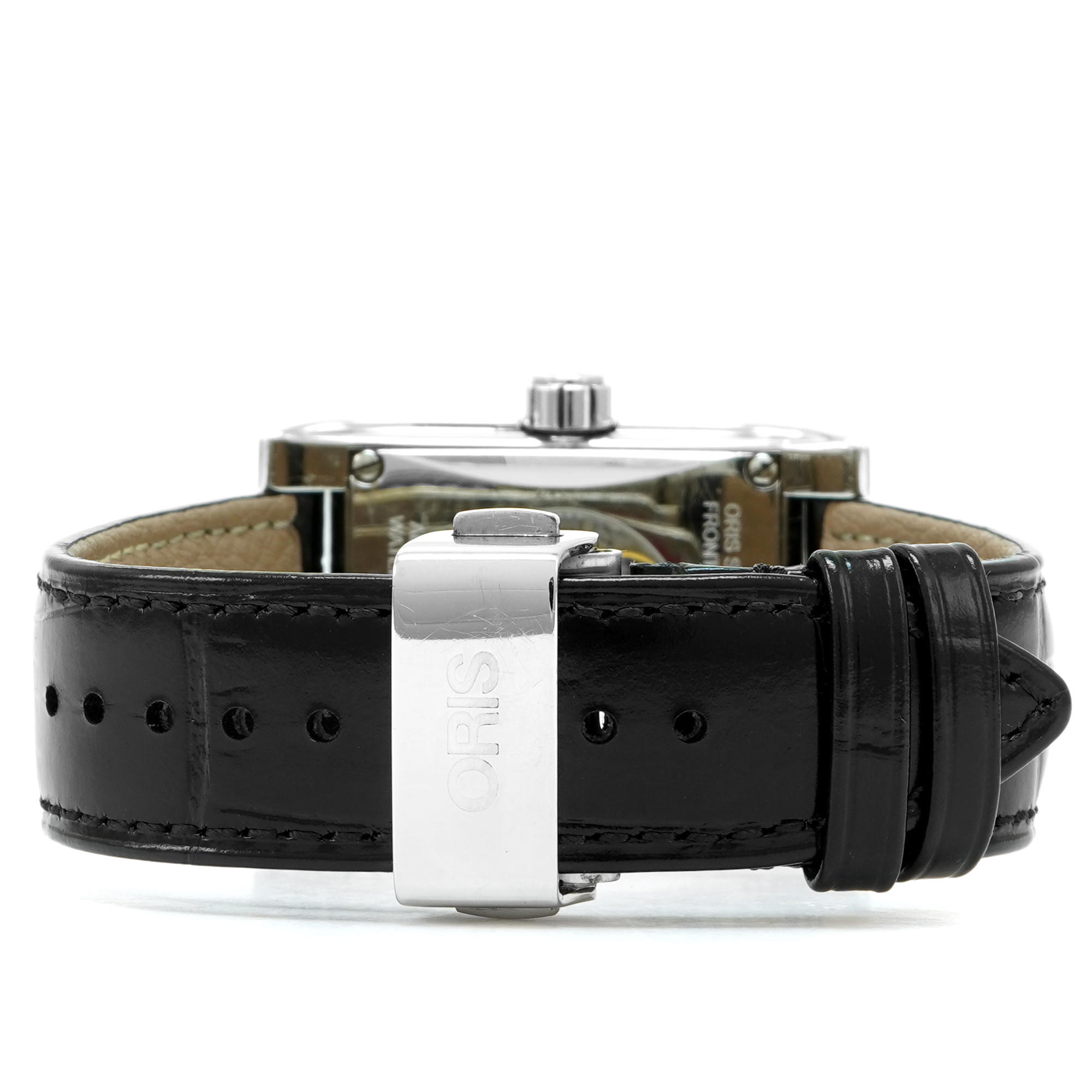 Oris Miles Rectangular 585-7525-40-02 - Inventory 6724